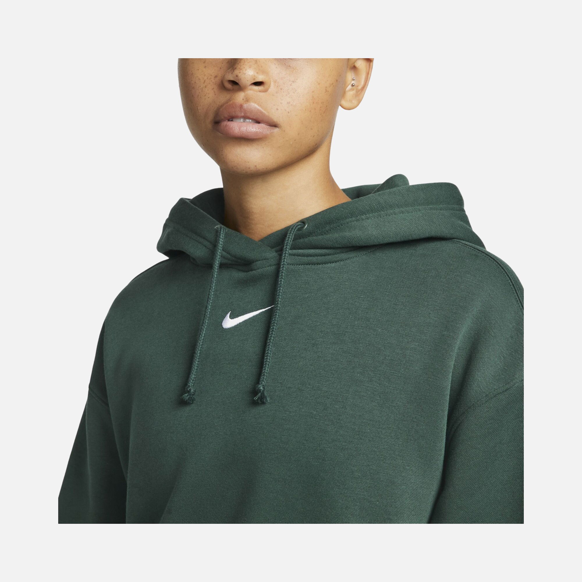 Nike Sportswear Essential Collection Fleece Oversized Hoodie Kadın Sweatshirt