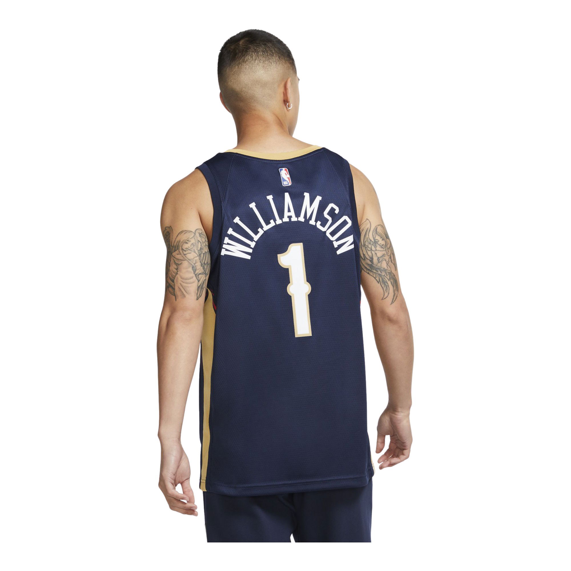 Nike Zion Williamson Pelicans Icon Edition 2020 NBA Swingman Jersey Erkek Forma