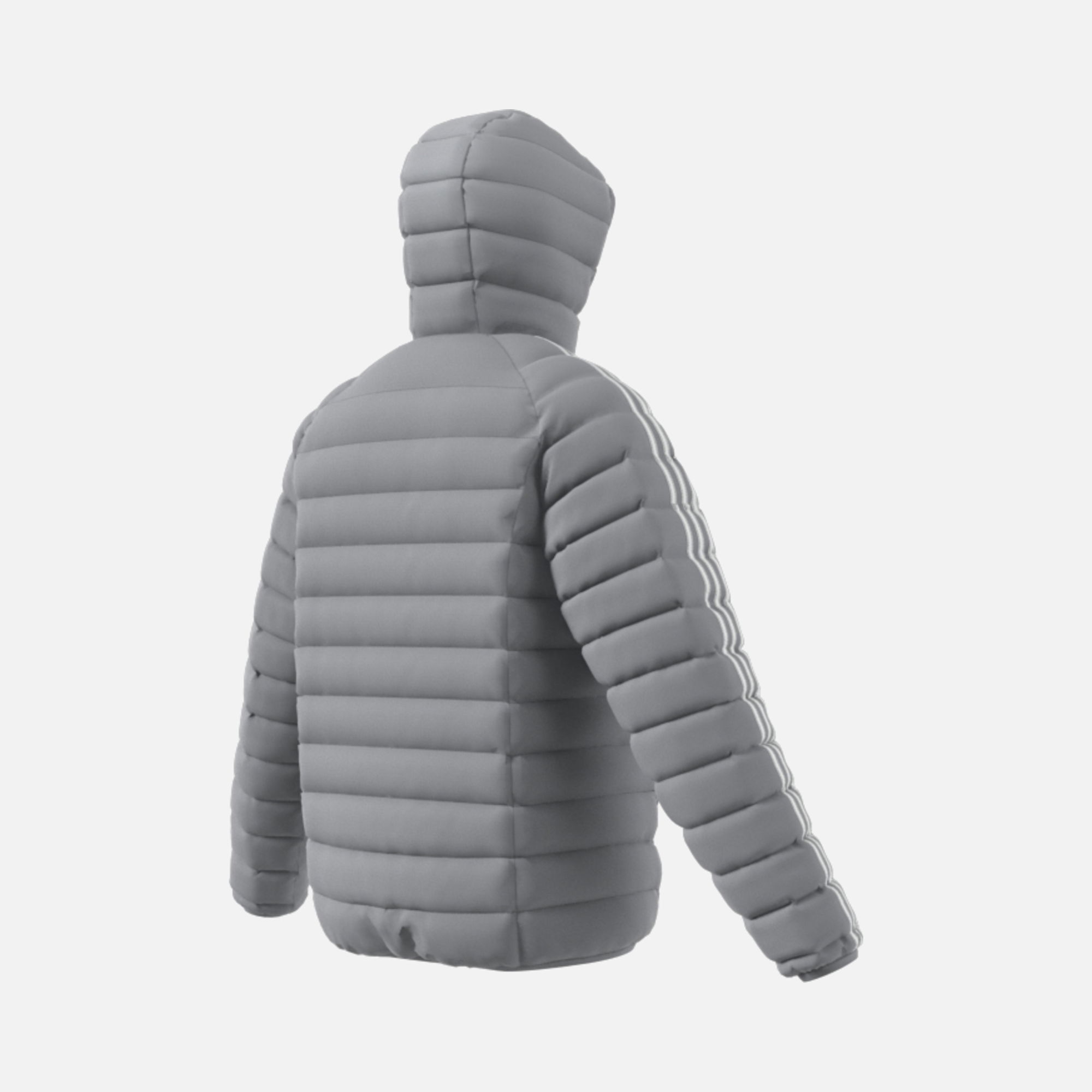 adidas Sportswear Padded 3-Stripes Full-Zip Hoodie Erkek Mont