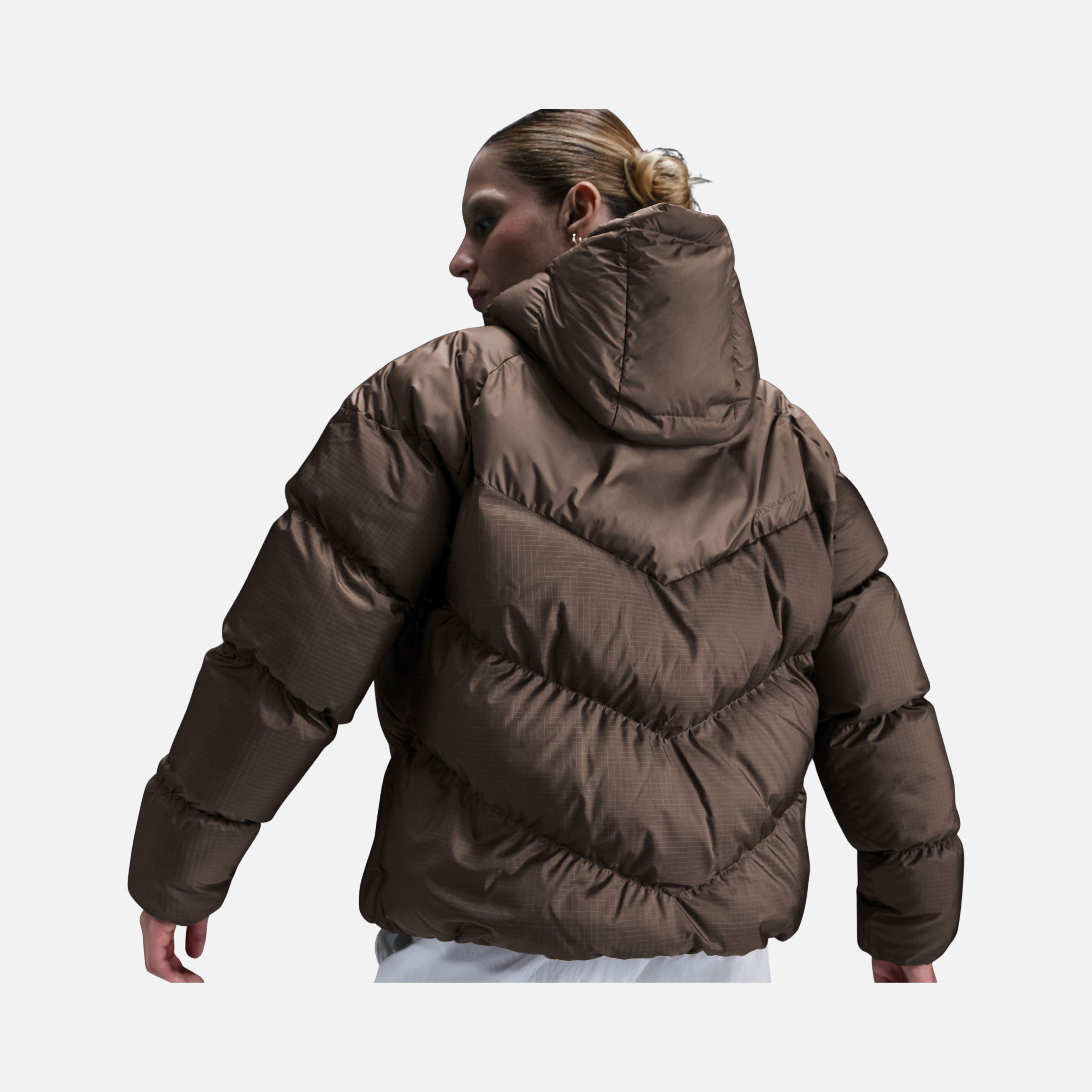 Nike Sportswear Windpuffer Storm-Fit Loose Full-Zip Hoodie Kadın Mont