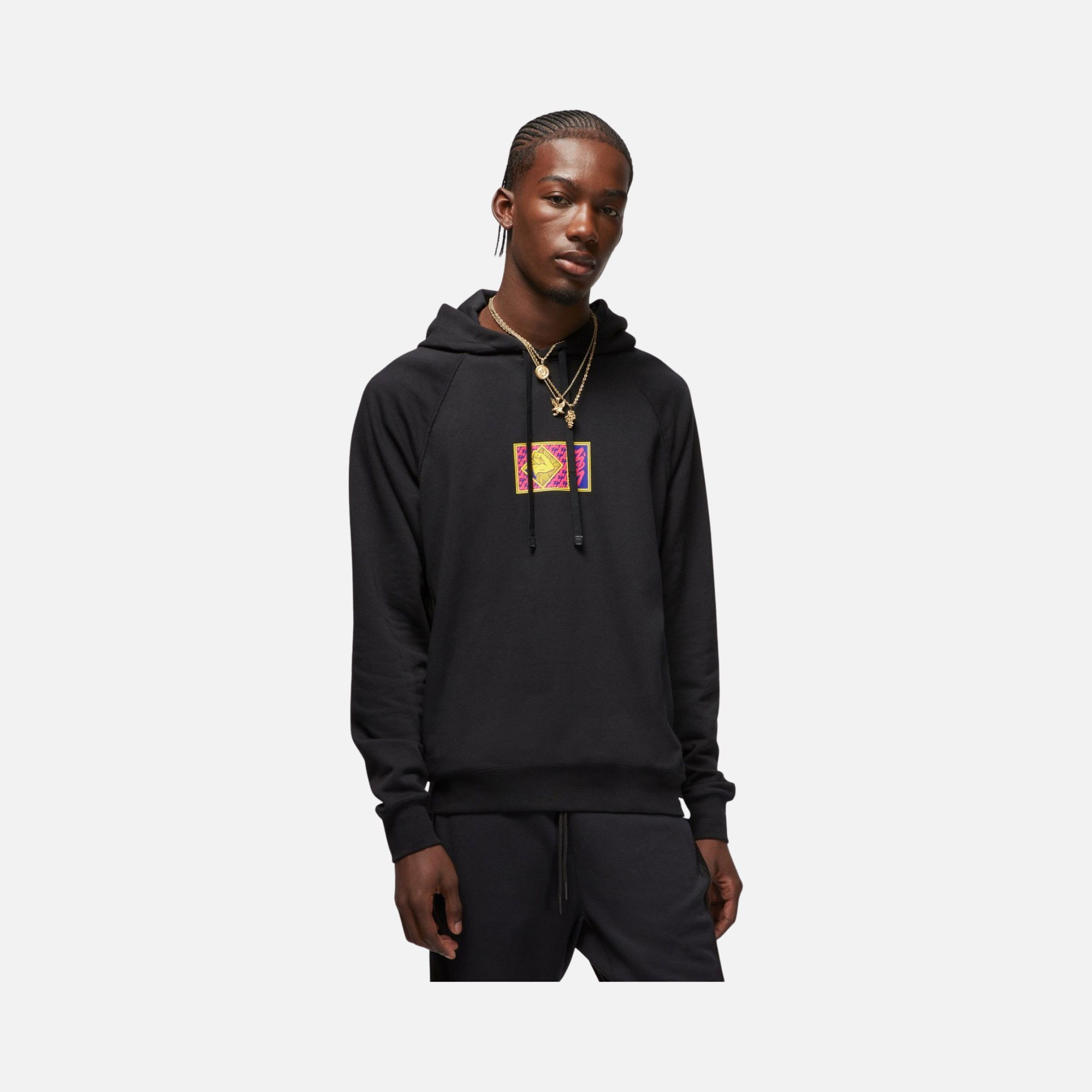 Nike Jordan Dri-Fit x Zion French Terry Pullover Hoodie Erkek Sweatshirt