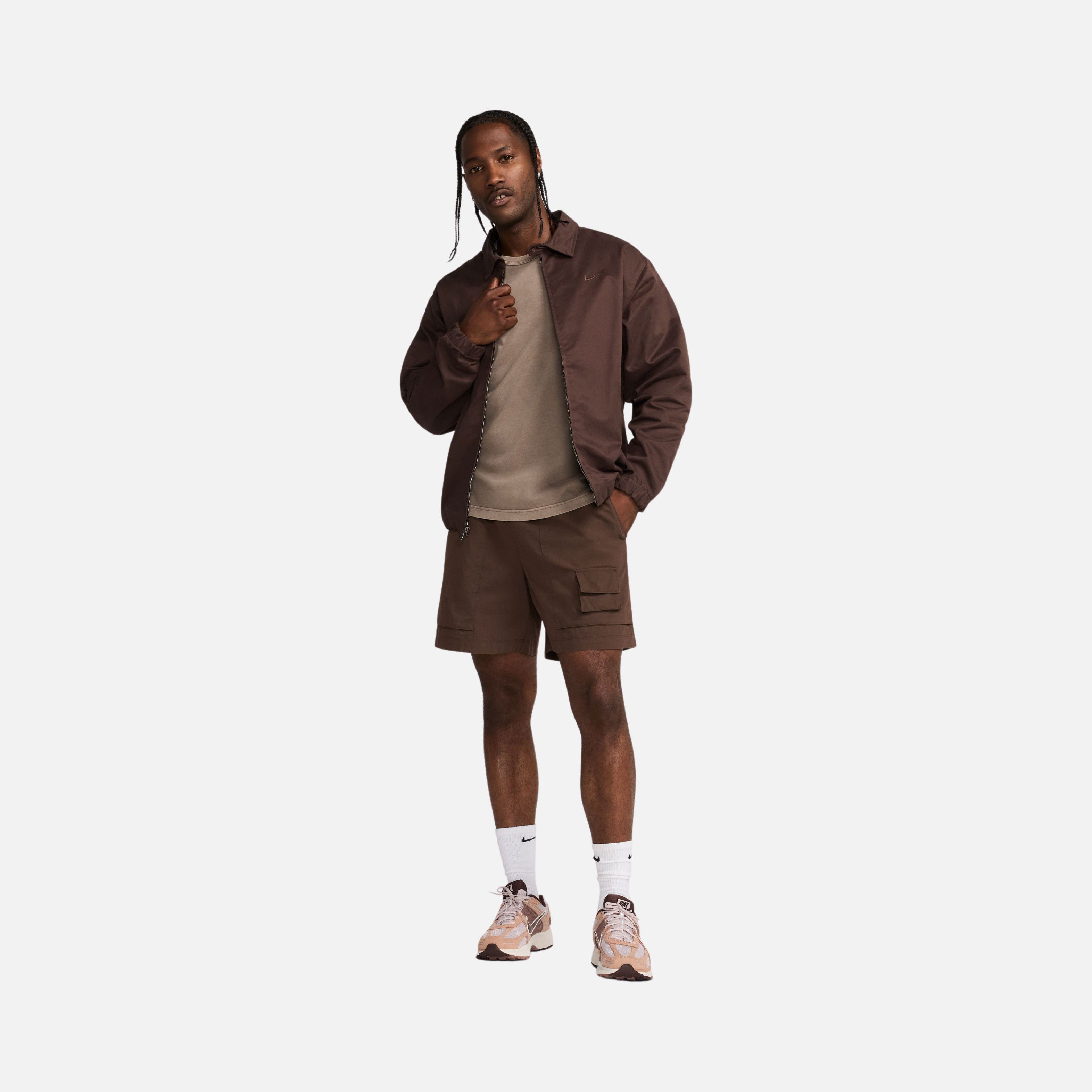 Nike Life Woven Harrington Wide Cut Full-Zip Erkek Ceket