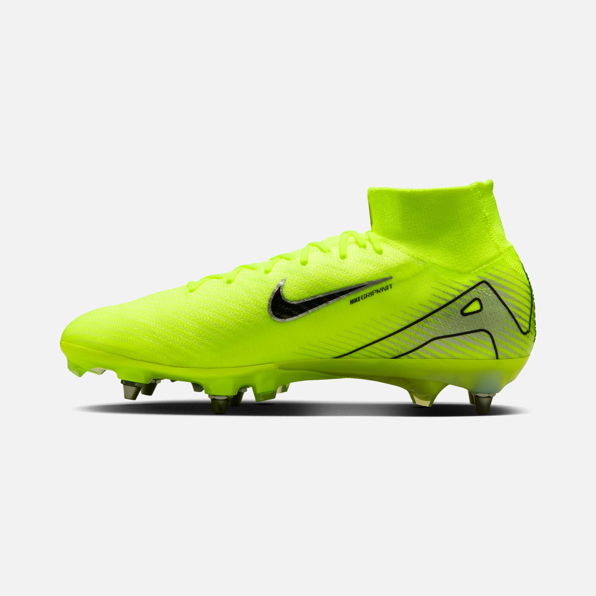Nike Mercurial Zoom Superfly 10 Elite Soft Ground-Pro High-Top Erkek Krampon