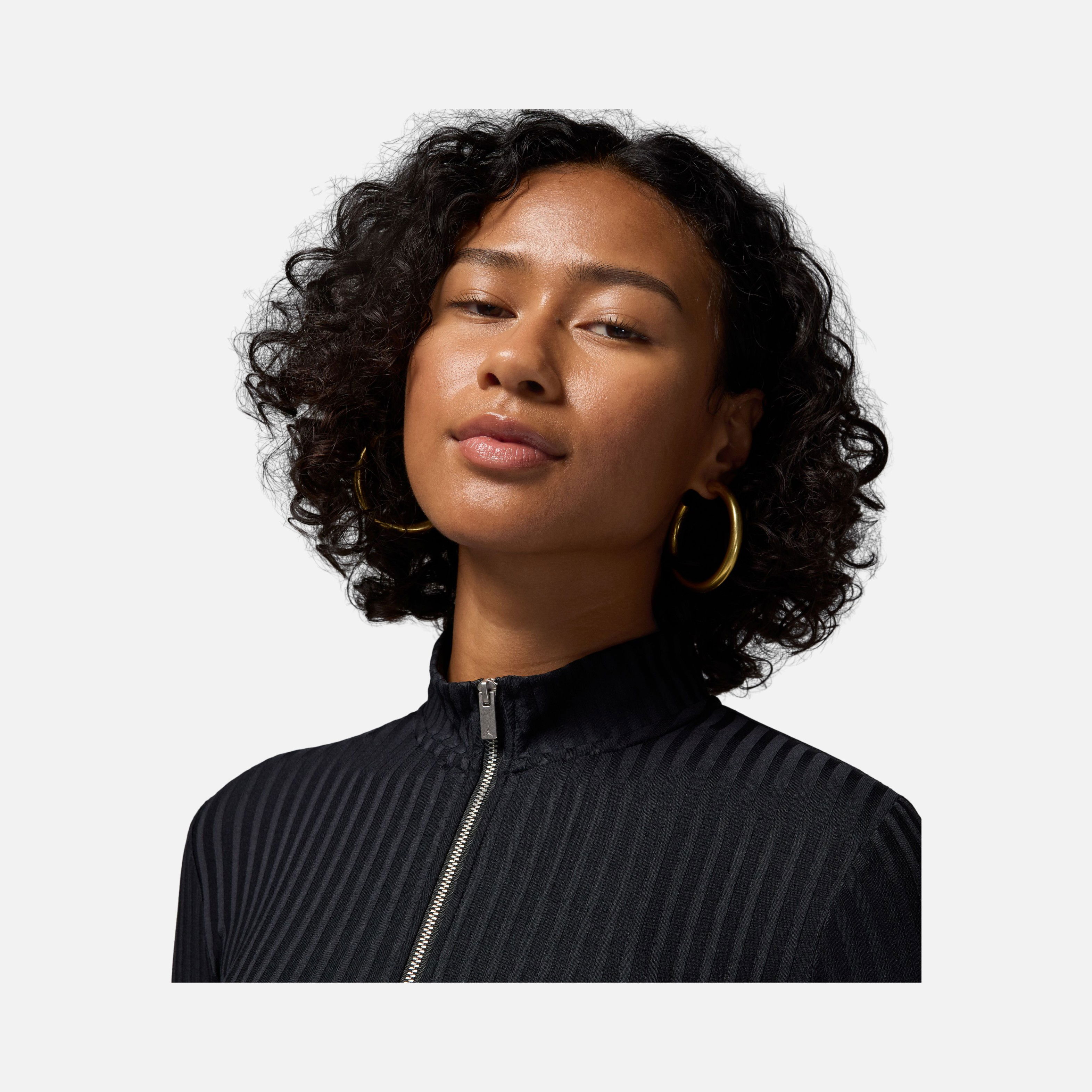 Nike Jordan Cropped Full Two-Way Zipper Long-Sleeve Kadın Ceket