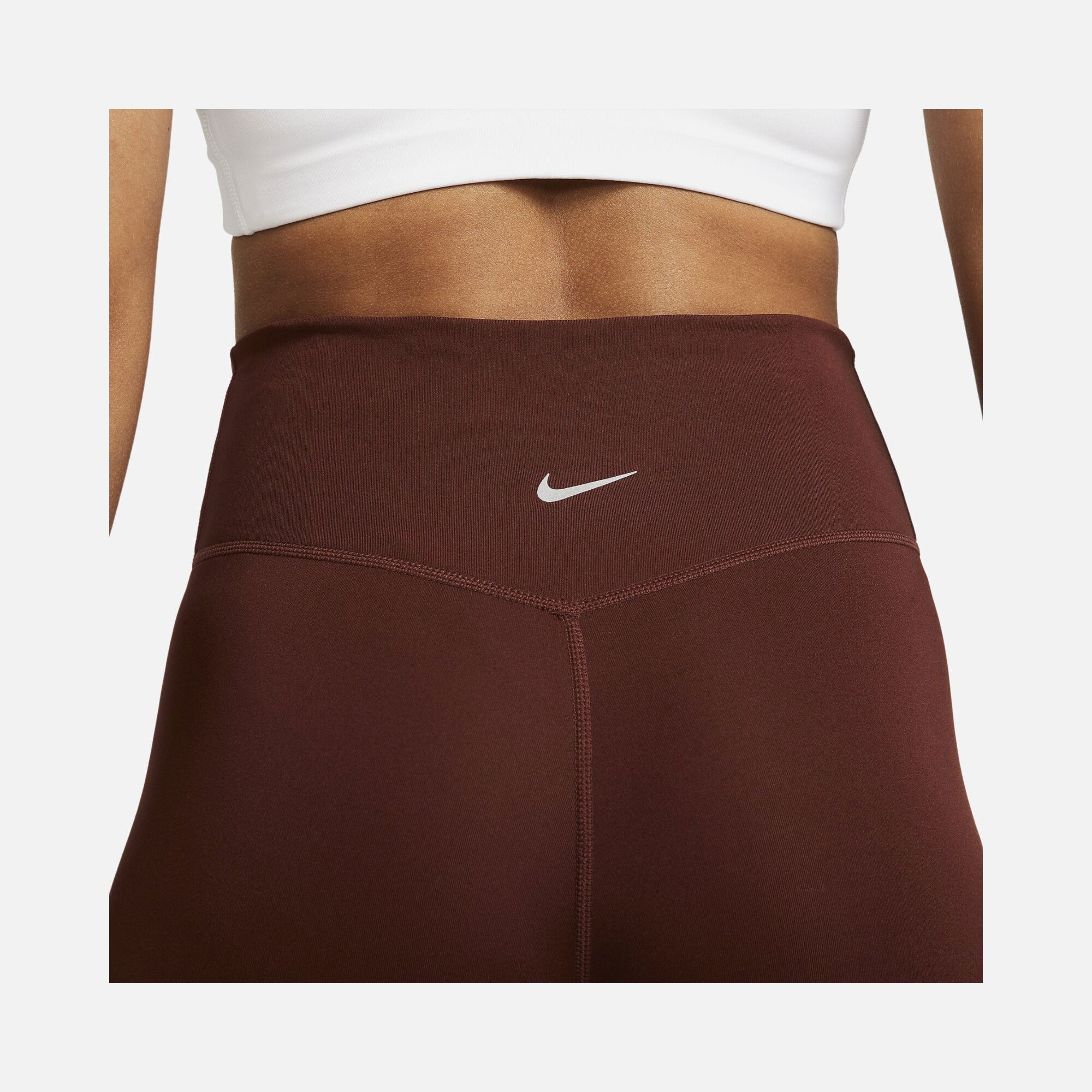 Nike Dri-Fit Swoosh Run 7/8-Length Mid-Rise Kadın Tayt