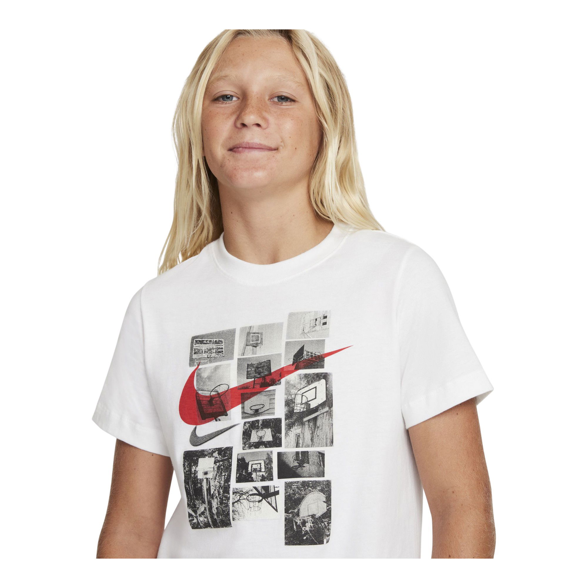 Nike Sportswear Basketball Novelty Short-Sleeve (Boys') Çocuk Tişört