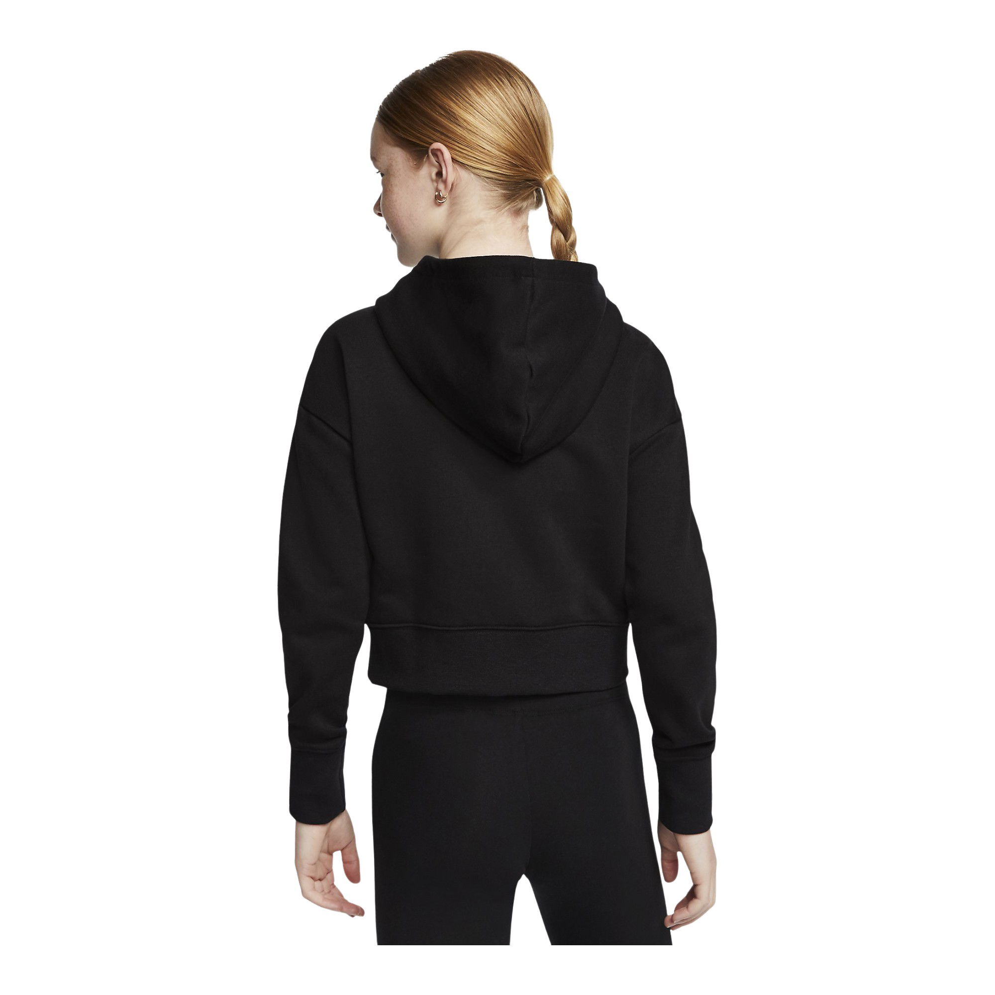 Nike Air Cropped French Terry Hoodie (Girls') Çocuk Sweatshirt