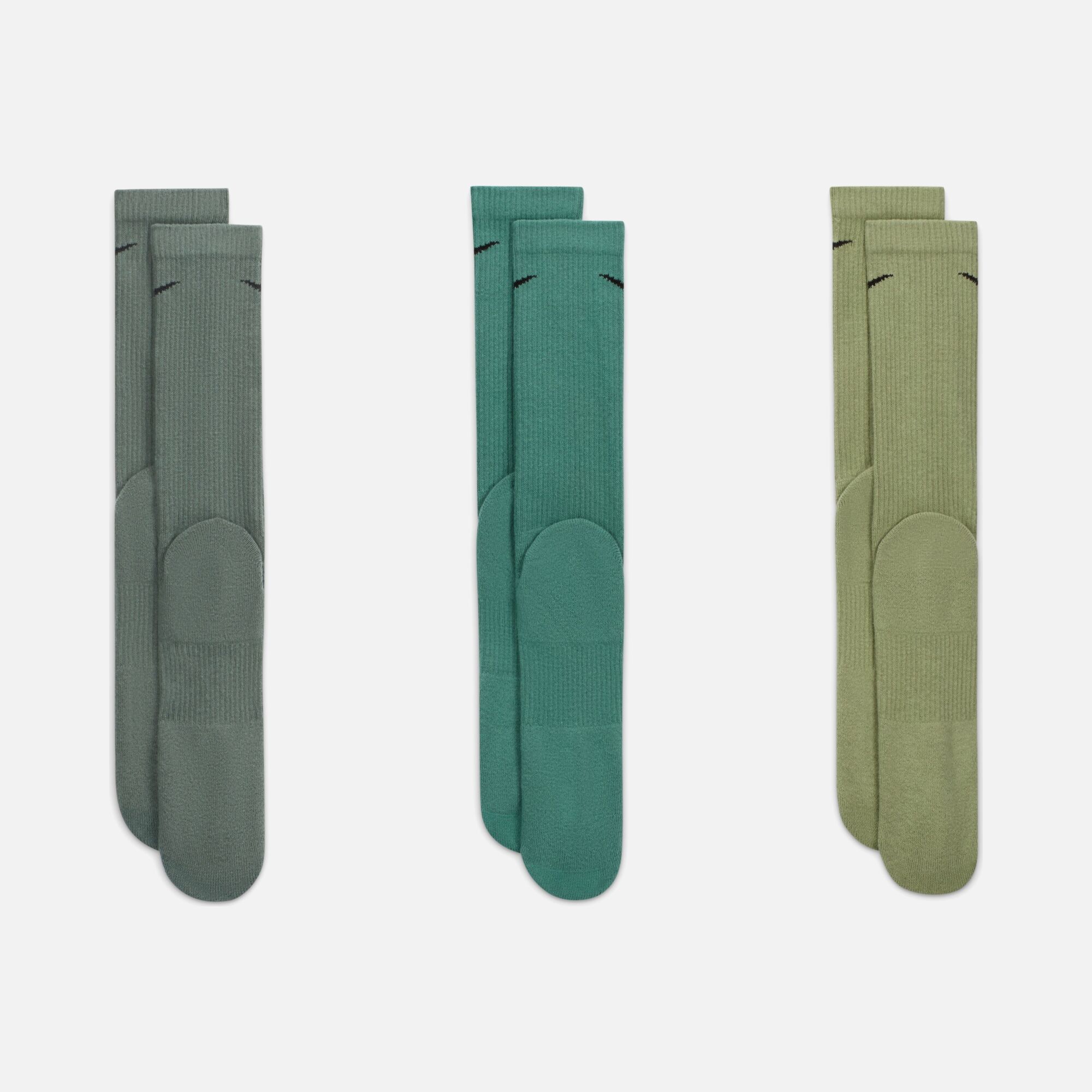 Nike Everyday Plus Cushioned Training Crew (3 Pairs) Unisex Çorap