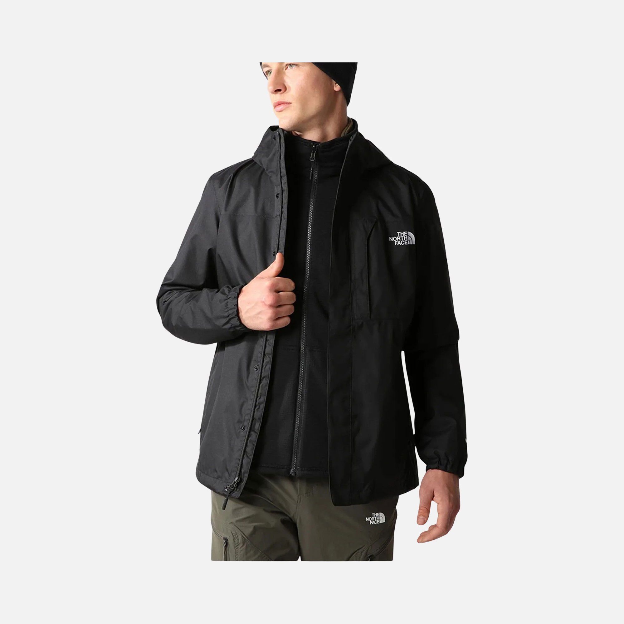 North Face Quest Triclimate DryVent™ 3-in-1 Full-Zip Hoodie Erkek Ceket