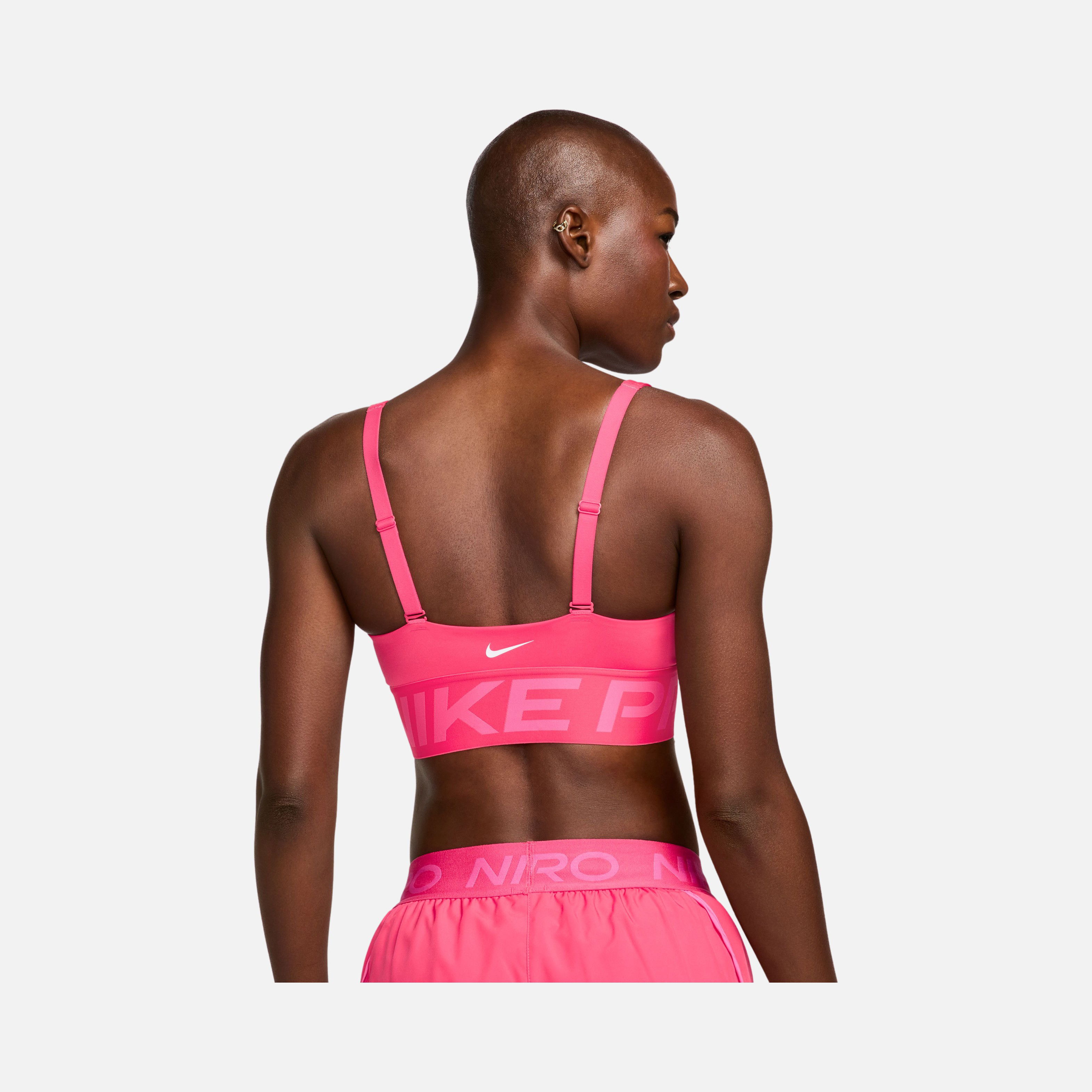 Nike Pro Indy Plunge Medium-Support Padded Training Kadın Bra