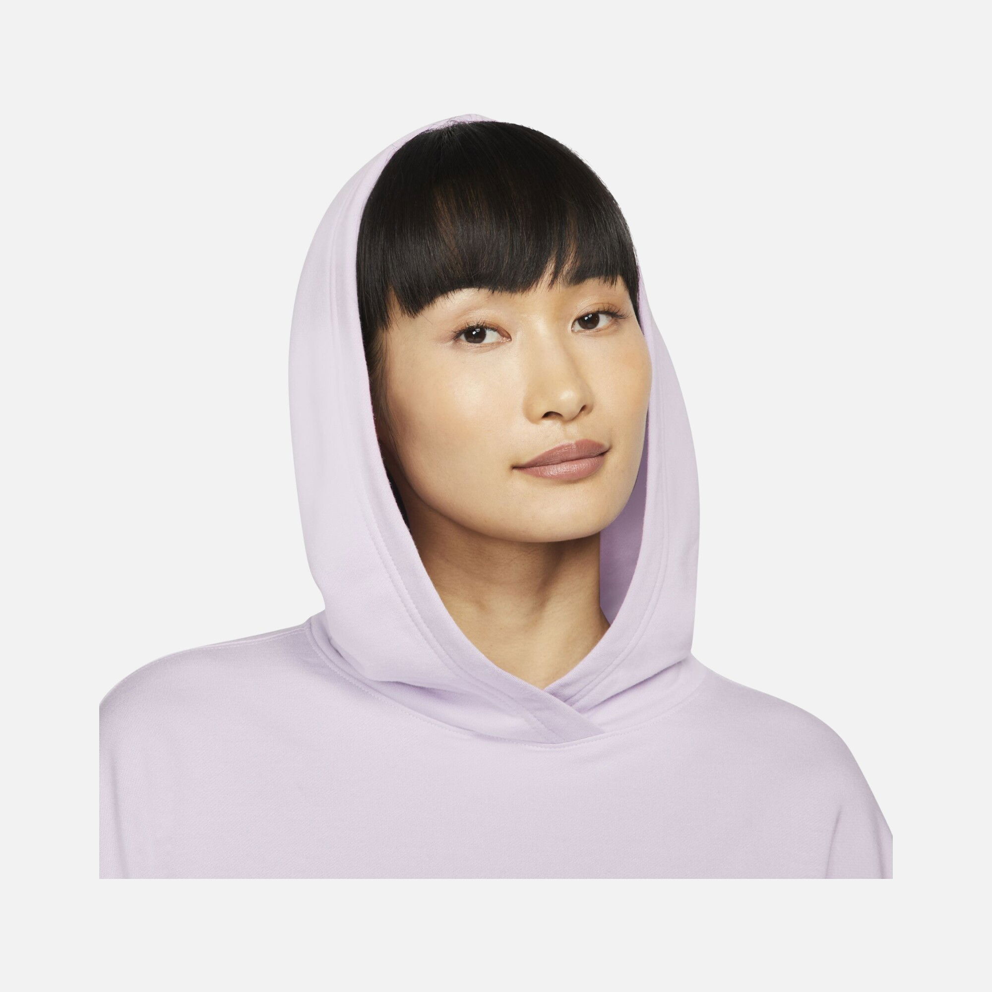 Nike Yoga Luxe Cropped Fleece Training Hoodie Kadın Sweatshirt