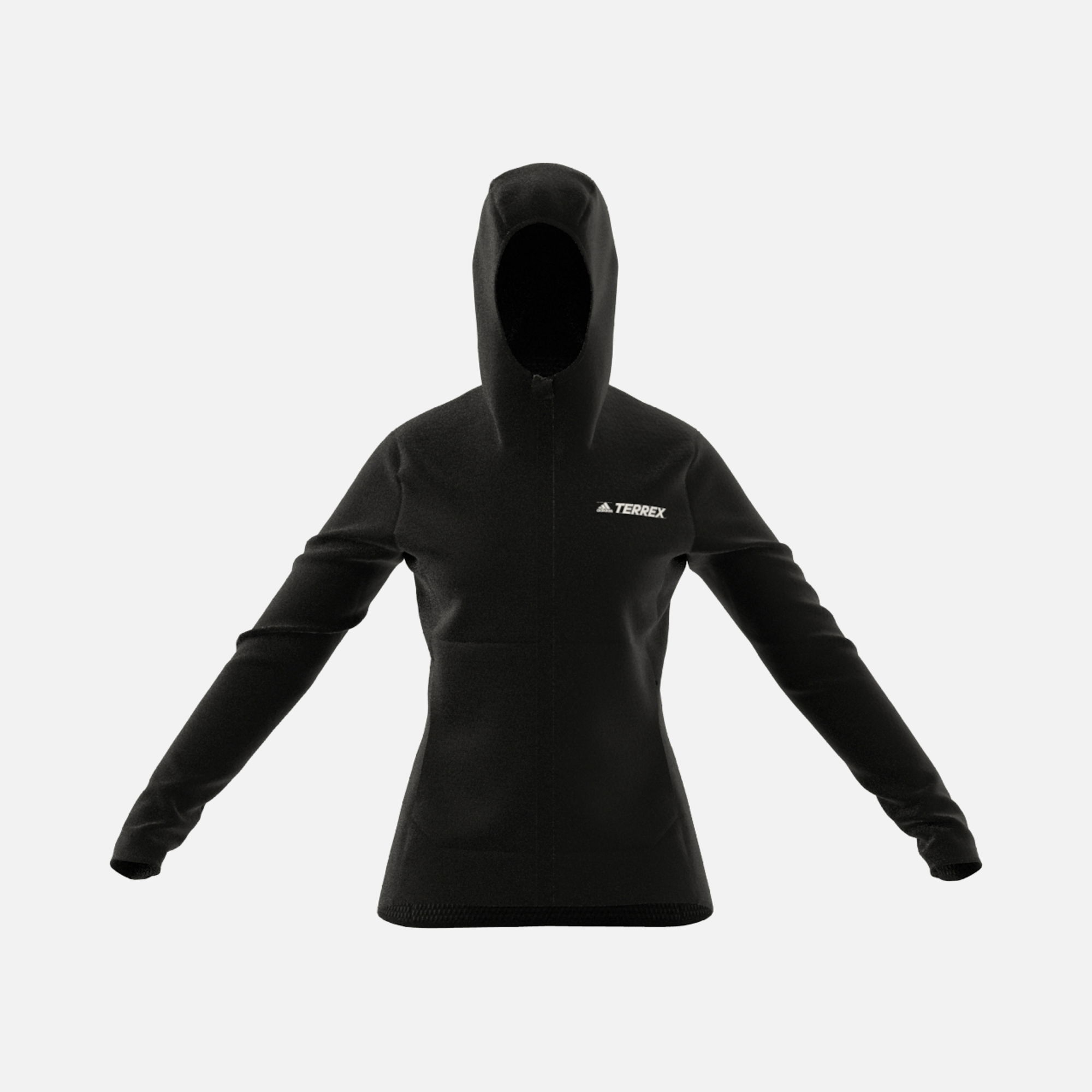 adidas Terrex Xperior Light Fleece Full-Zip Hooded Kadın Ceket