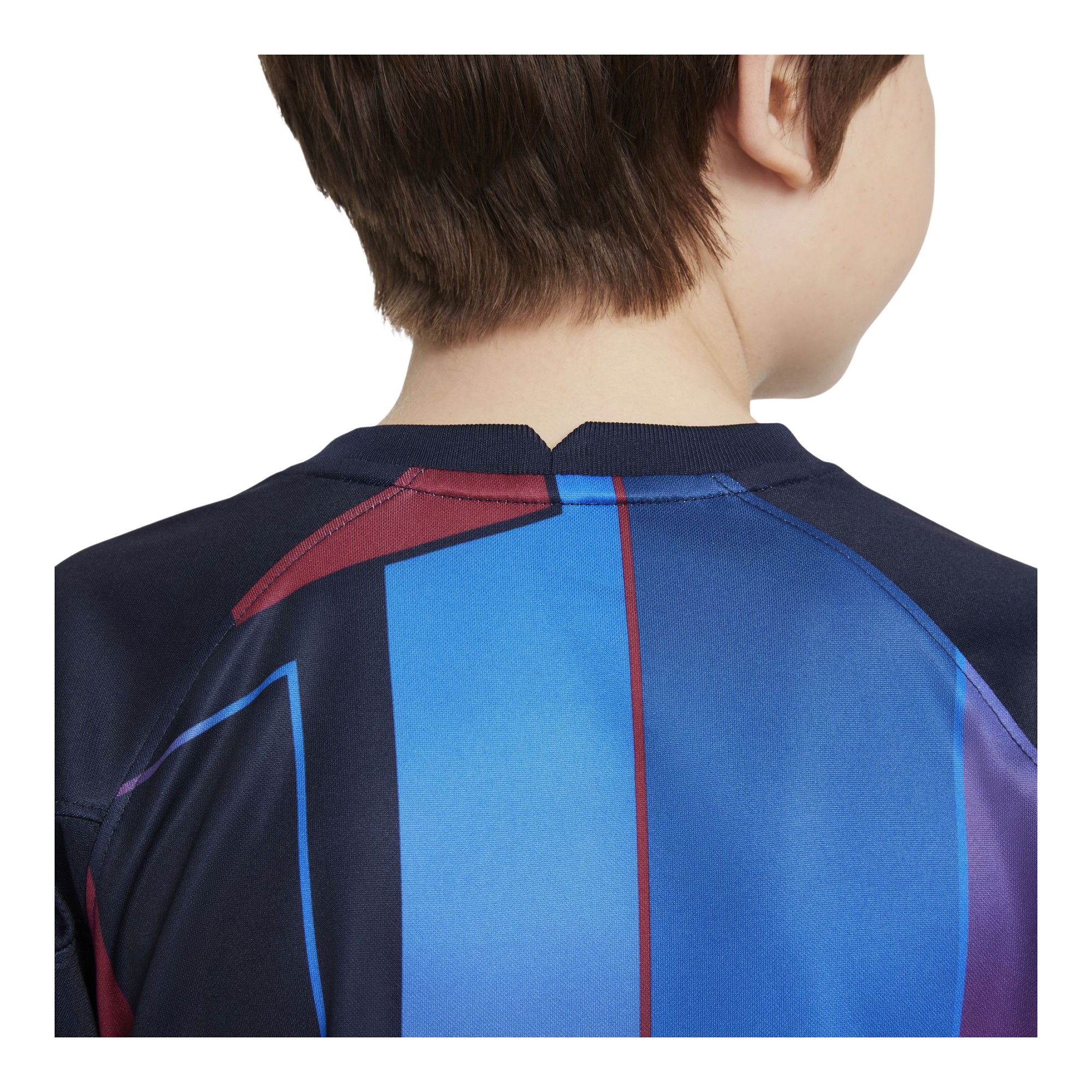 Nike FC Barcelona Pre-Match Short-Sleeve (Boys') Çocuk Tişört