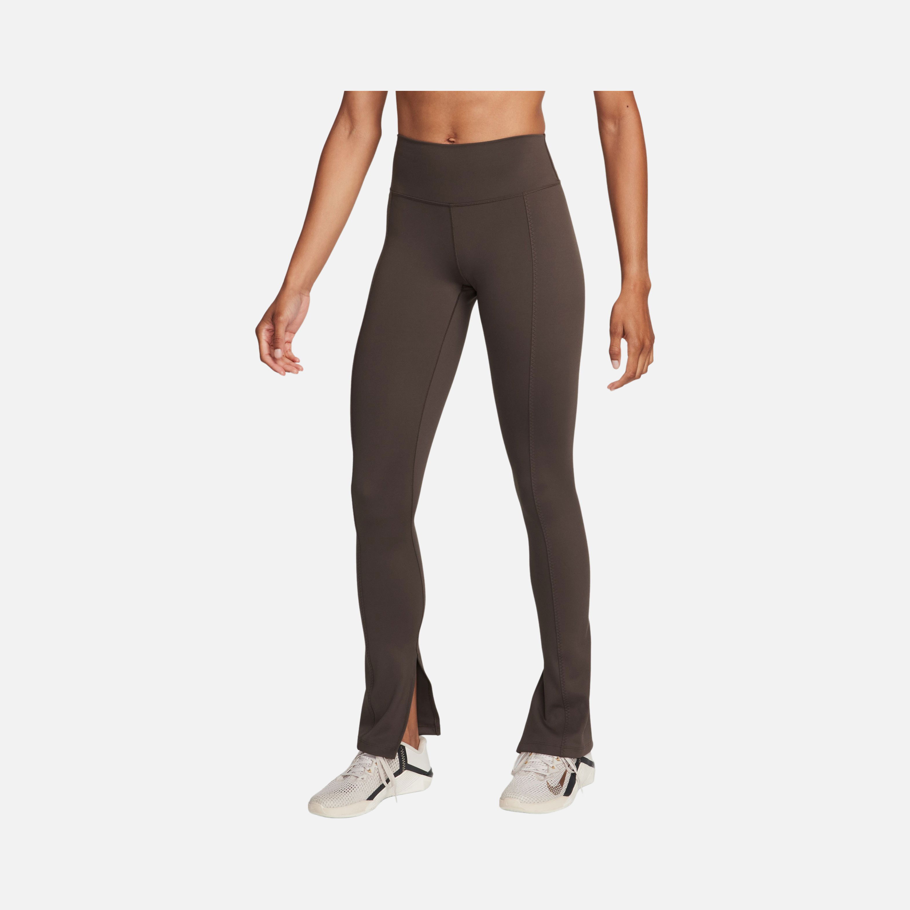 Nike One High-Waisted Full-Length Split-Hem Training Kadın Tayt