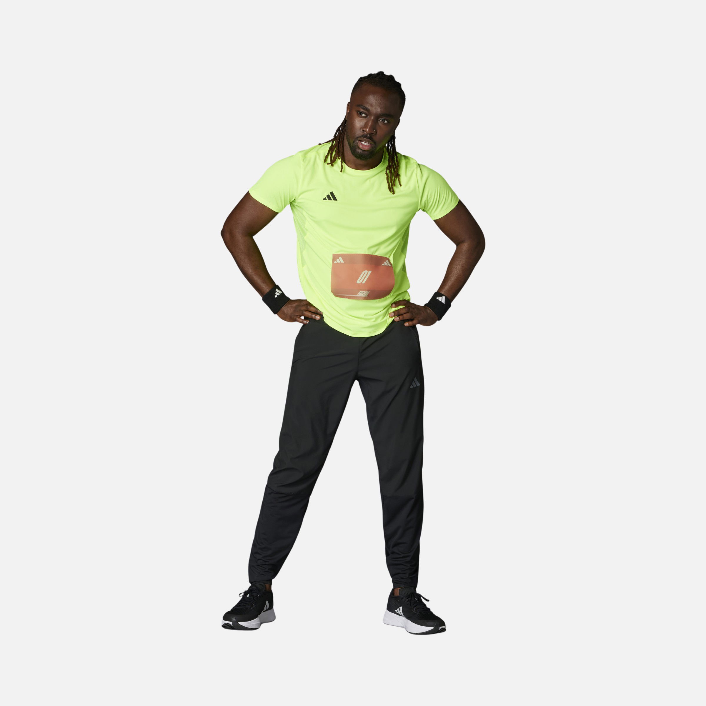 adidas AEROREADY Adizero Zippered Leg Running Erkek Eşofman Altı