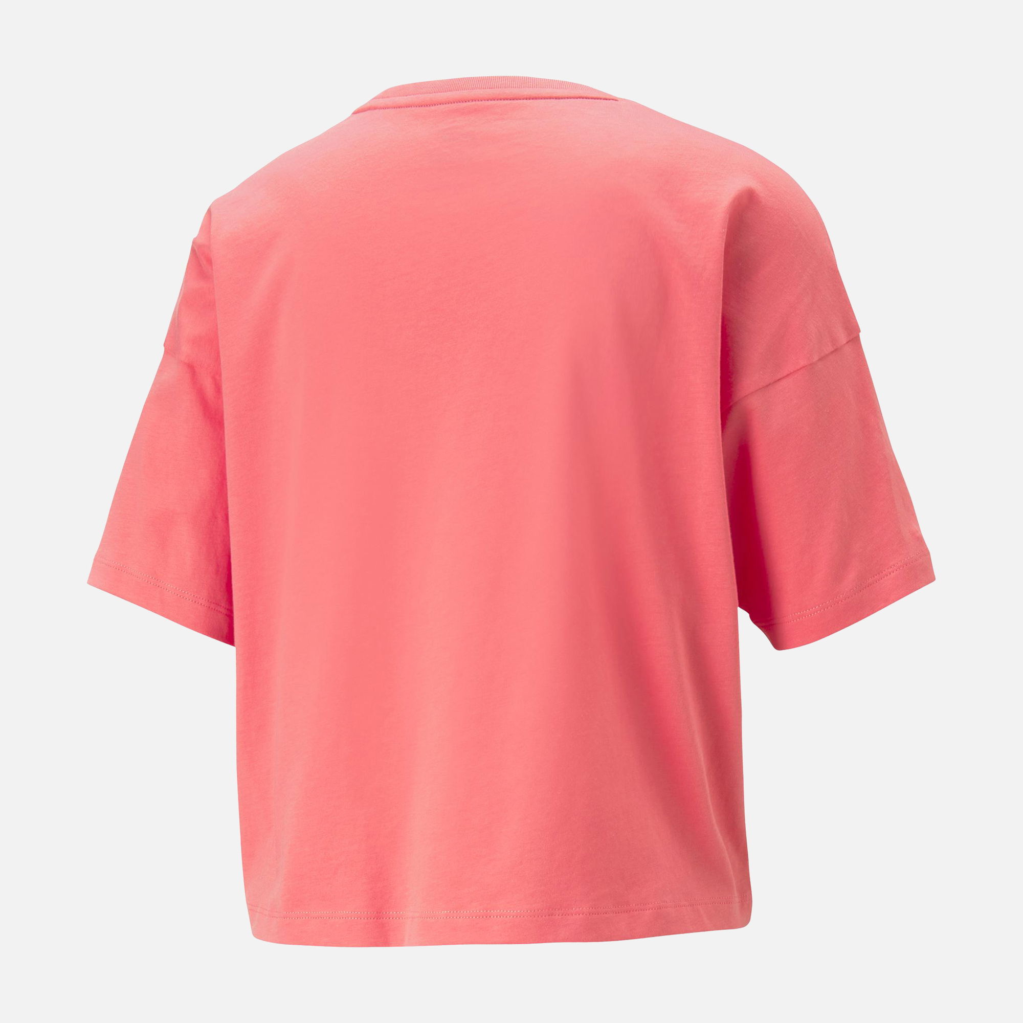 Puma Sportswear Essentials Logo Cropped Short-Sleeve Kadın Tişört