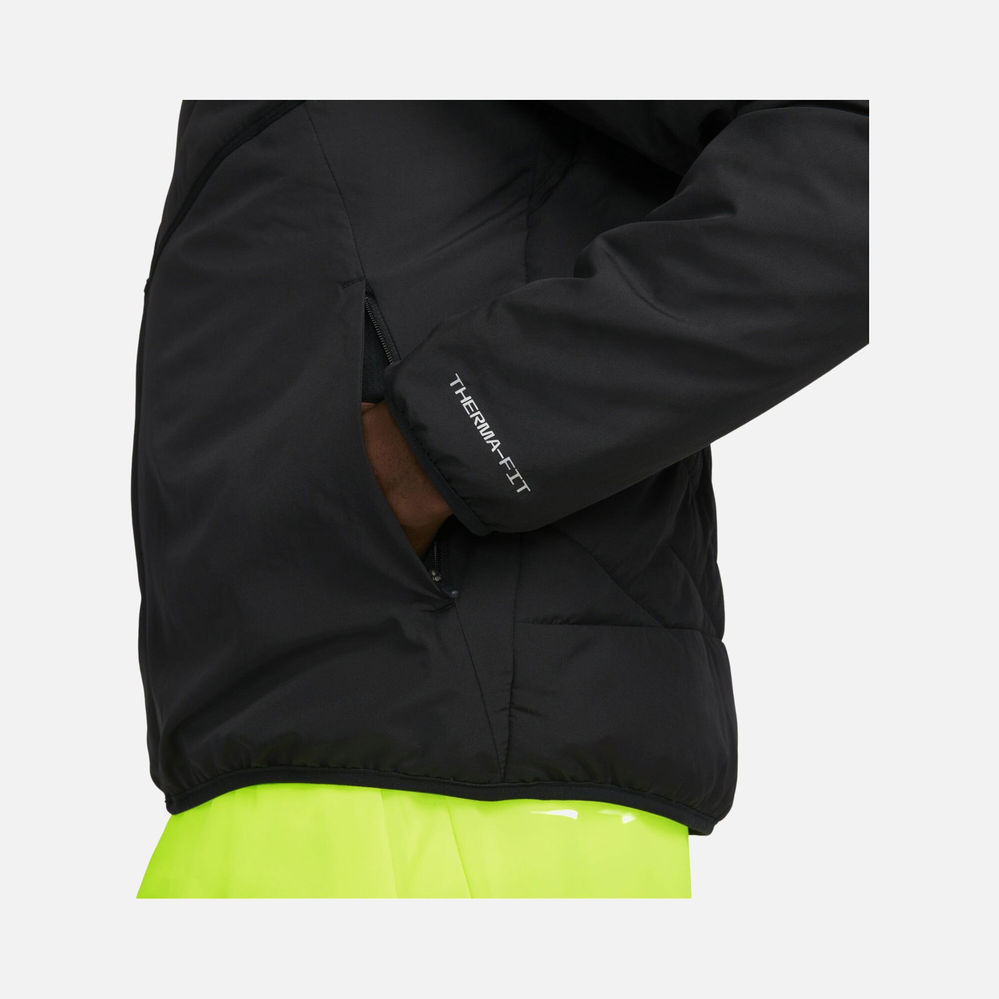 Nike Therma-Fit Repel Aerolayer Synthetic-Fill Running Full-Zip Hoodie Erkek Ceket