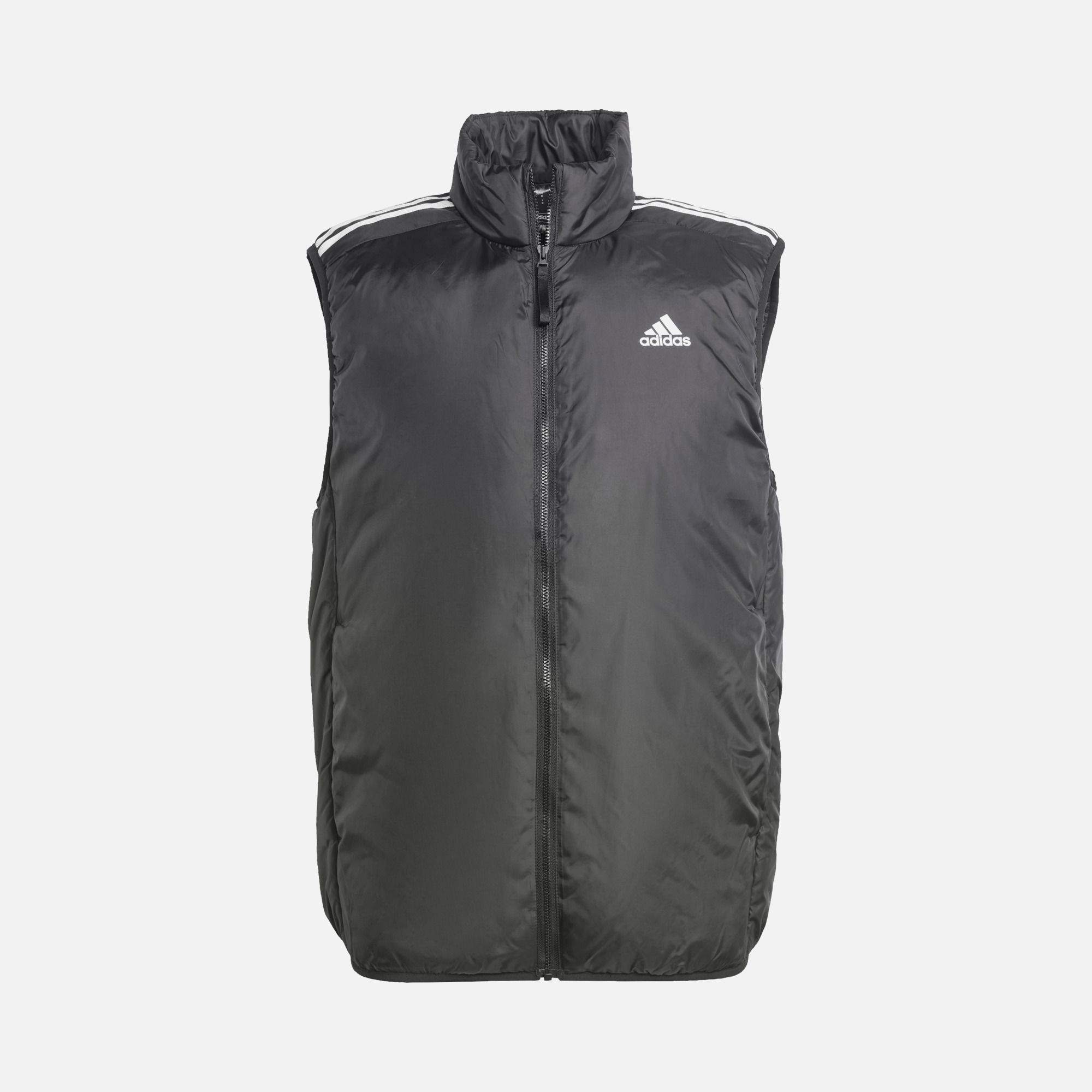 adidas Essentials Insulation Iconic 3-Stripes Regular Fit Versatile Full-Zip Erkek Yelek
