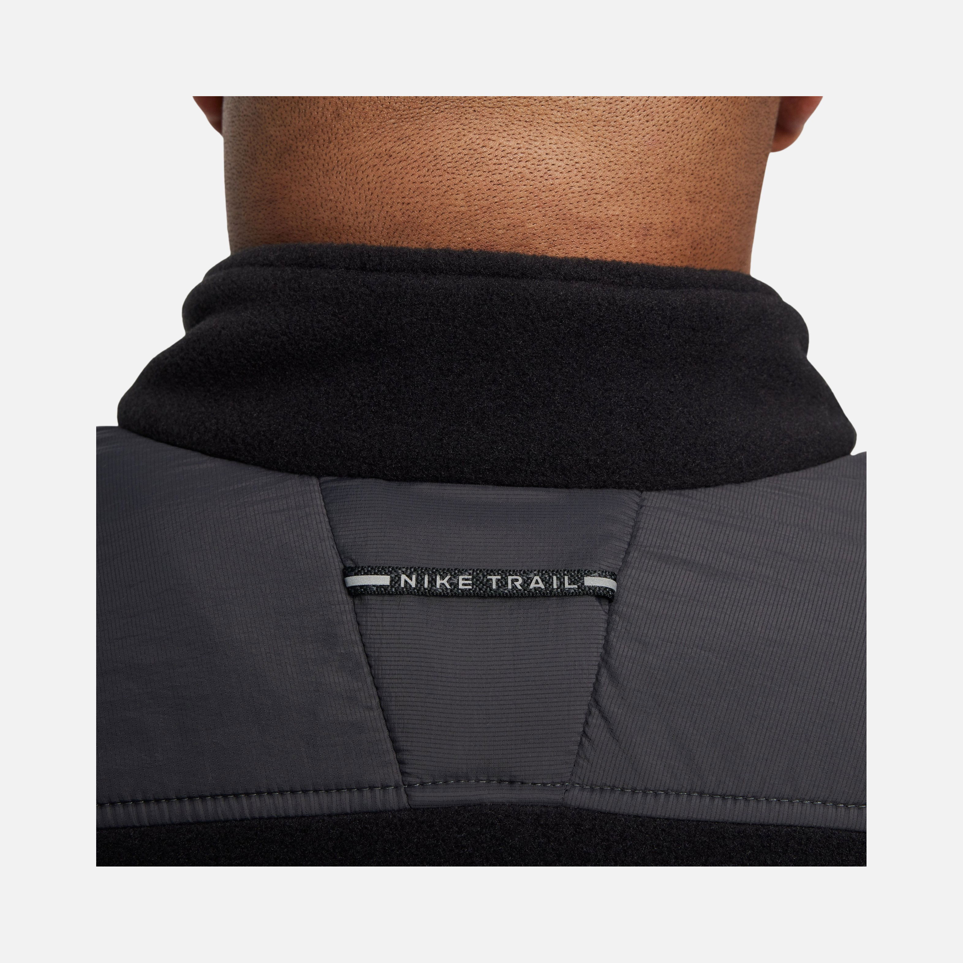 Nike Trail Polartec® 1/4-Zip Fleece Running Long-Sleeve Erkek Tişört