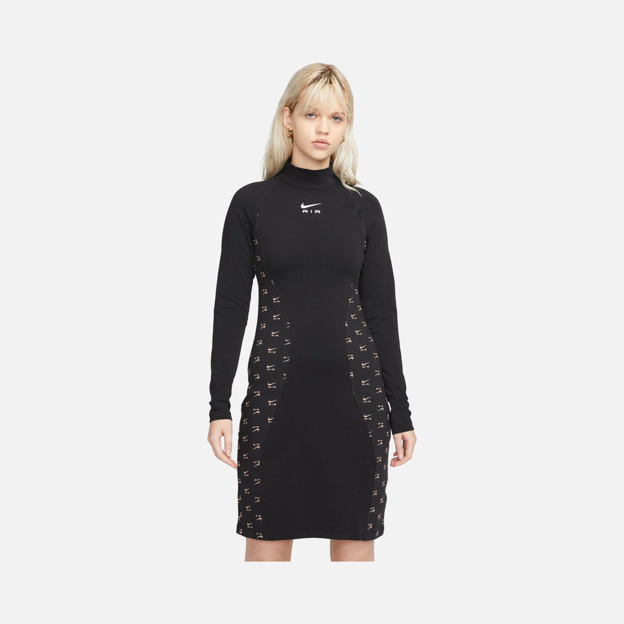 Nike Sportswear Air Printed Long-Sleeve Kadın Elbise