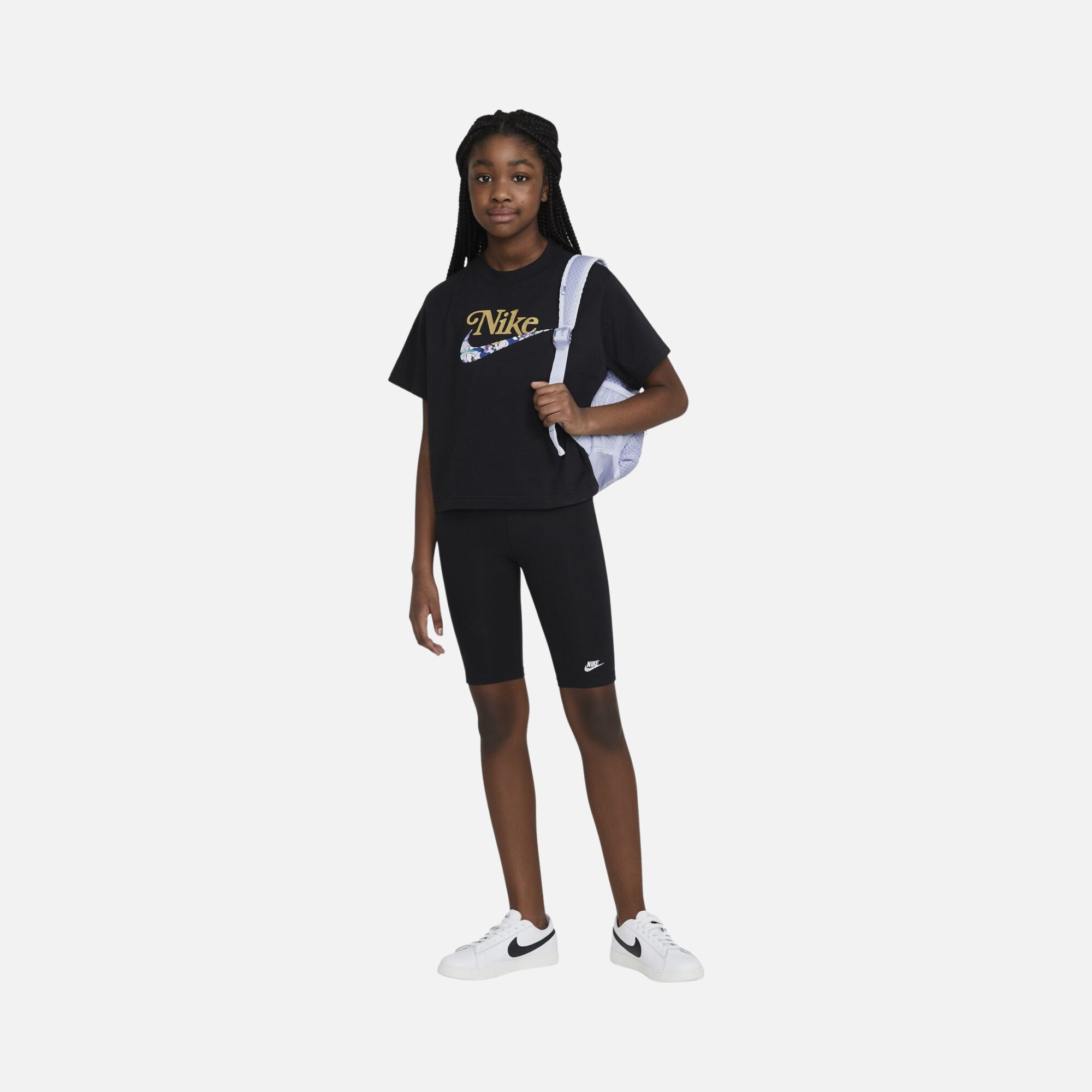Nike Sportswear Boxy Energy (Girls') Short-Sleeve Çocuk Tişört
