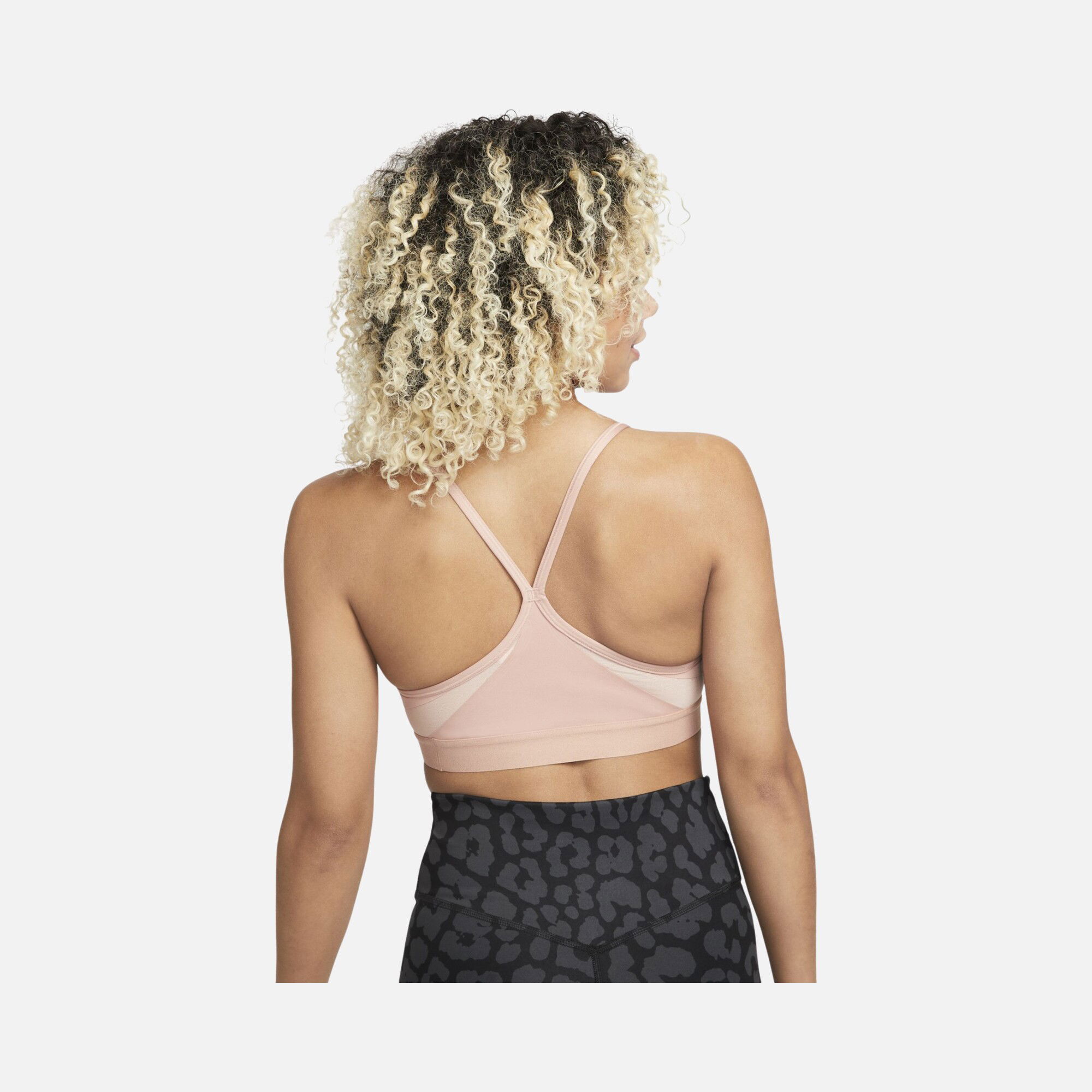 Nike Dri-Fit Indy V Neck Light-Support Sports Training Kadın Bra