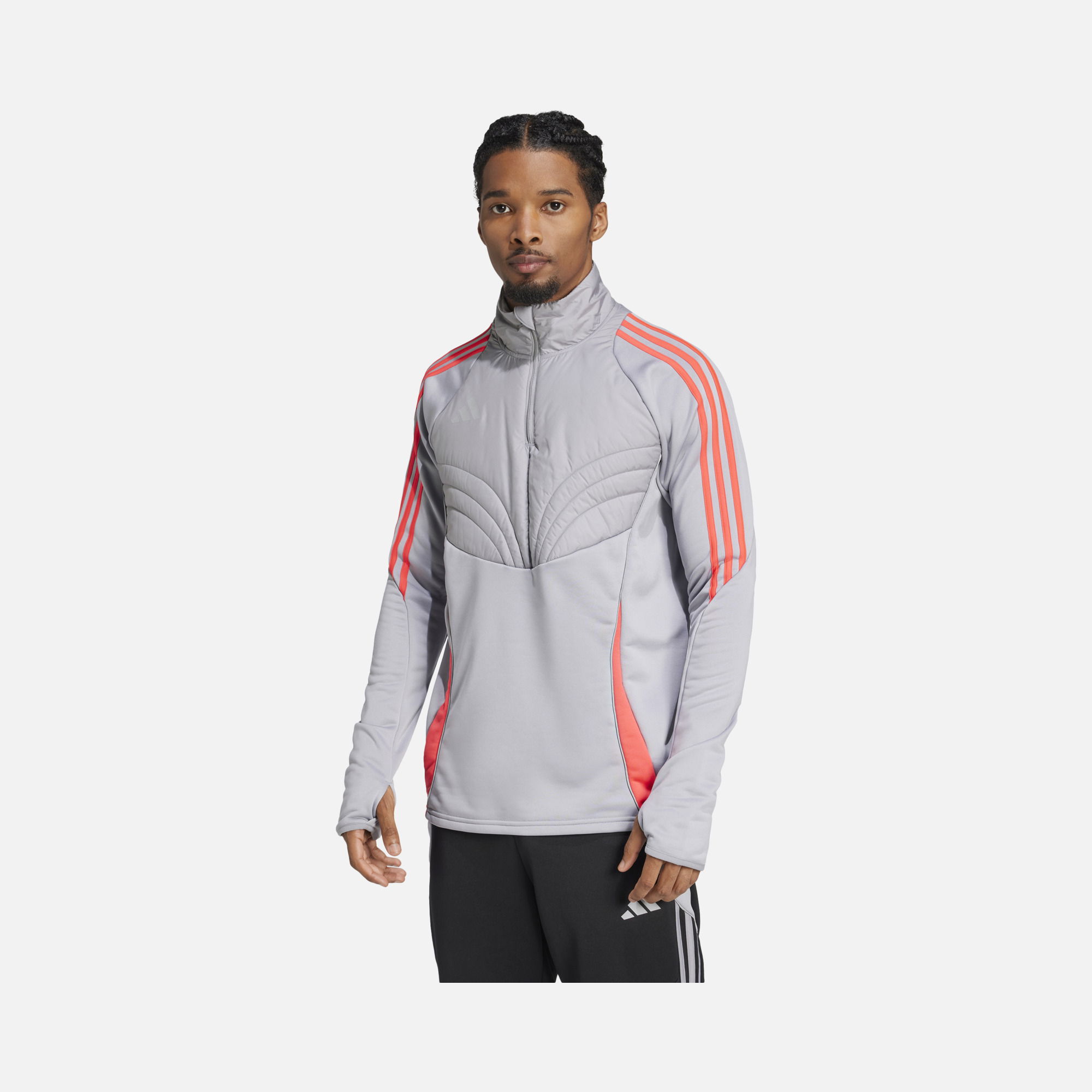 adidas Tiro 24 Winterized Football Training Half-Zip Erkek Sweatshirt