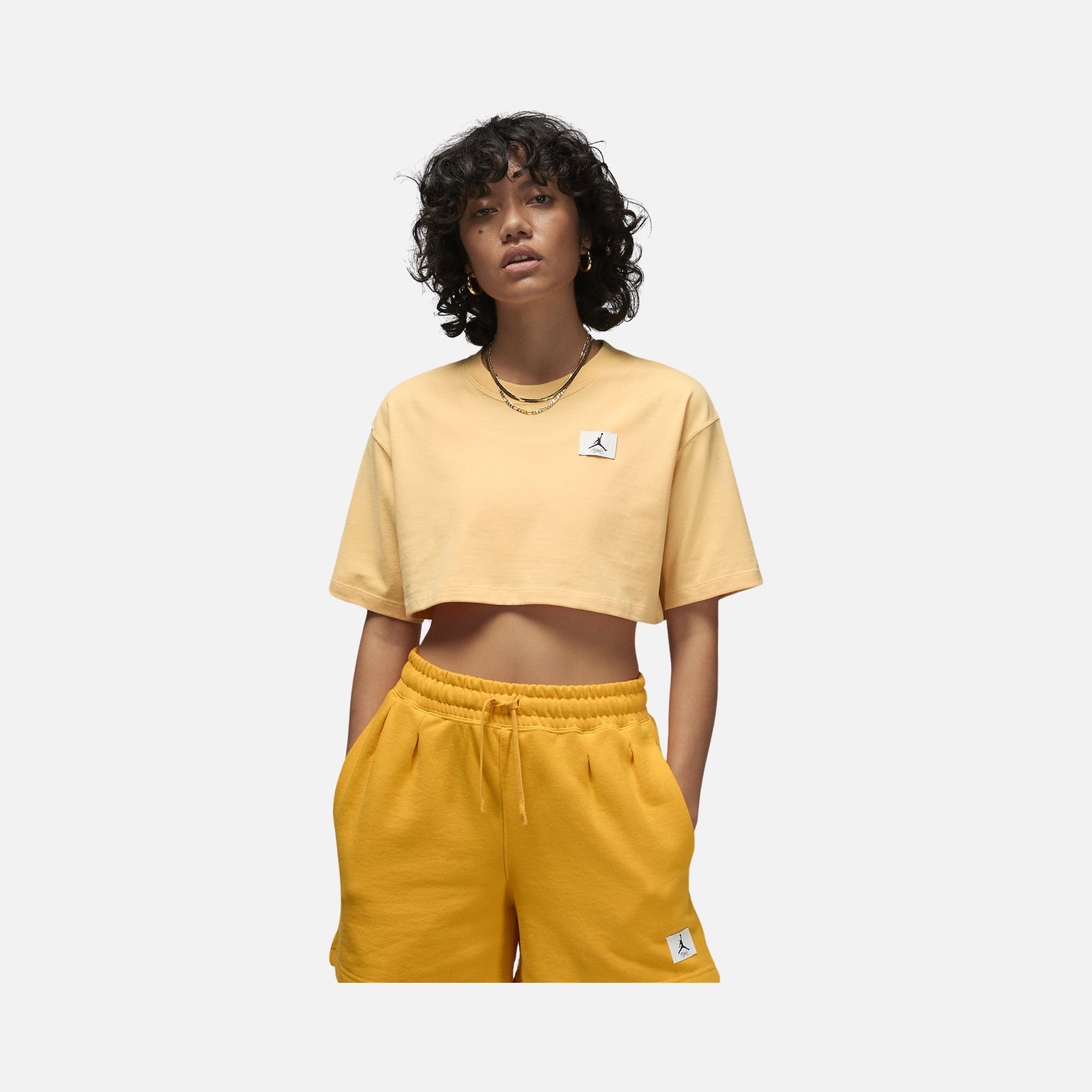 Nike Jordan Sport Cropped Short-Sleeve Kadın Tişört