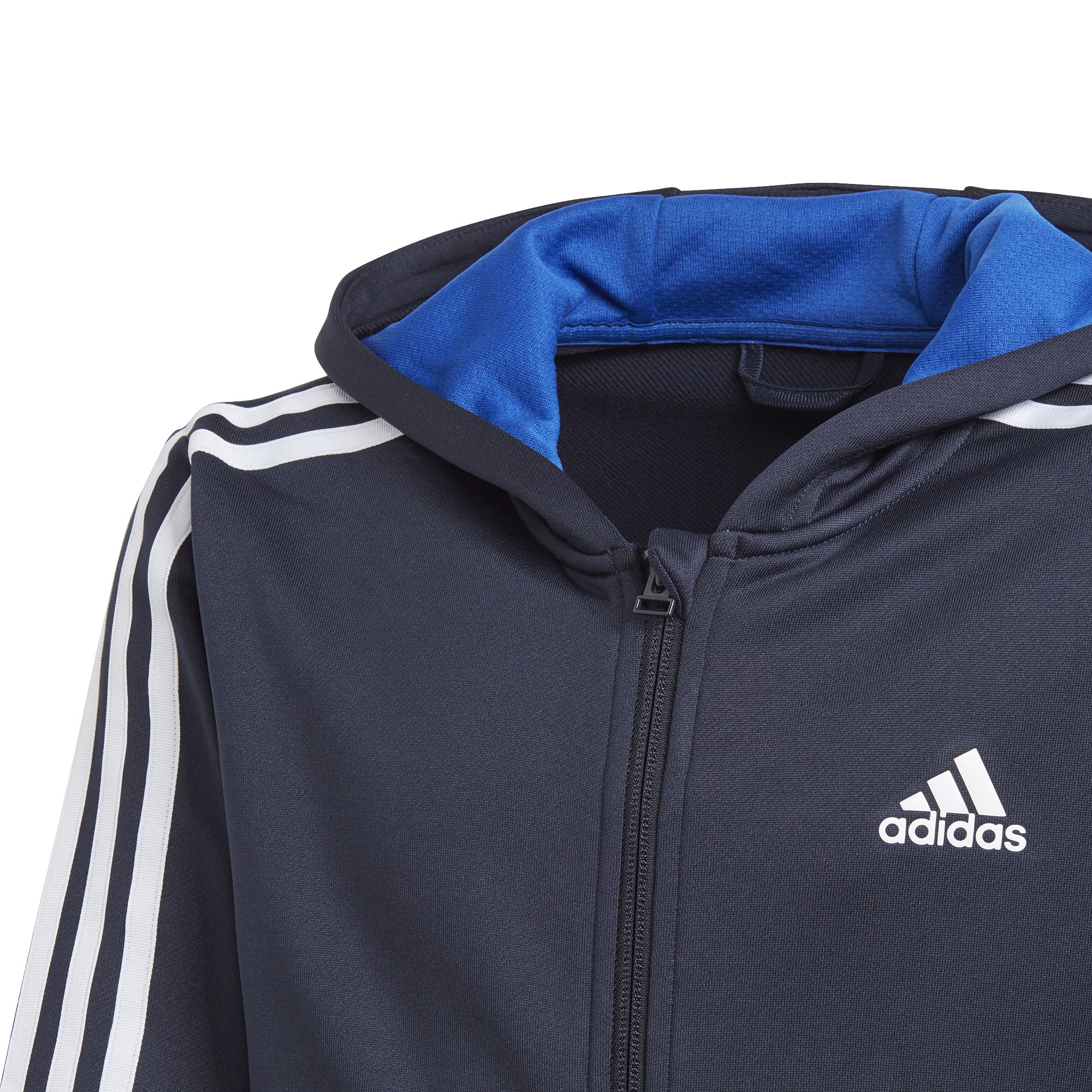 adidas Must Haves AEROREADY 3-Stripes Full-Zip Hoodie Çocuk Sweatshirt