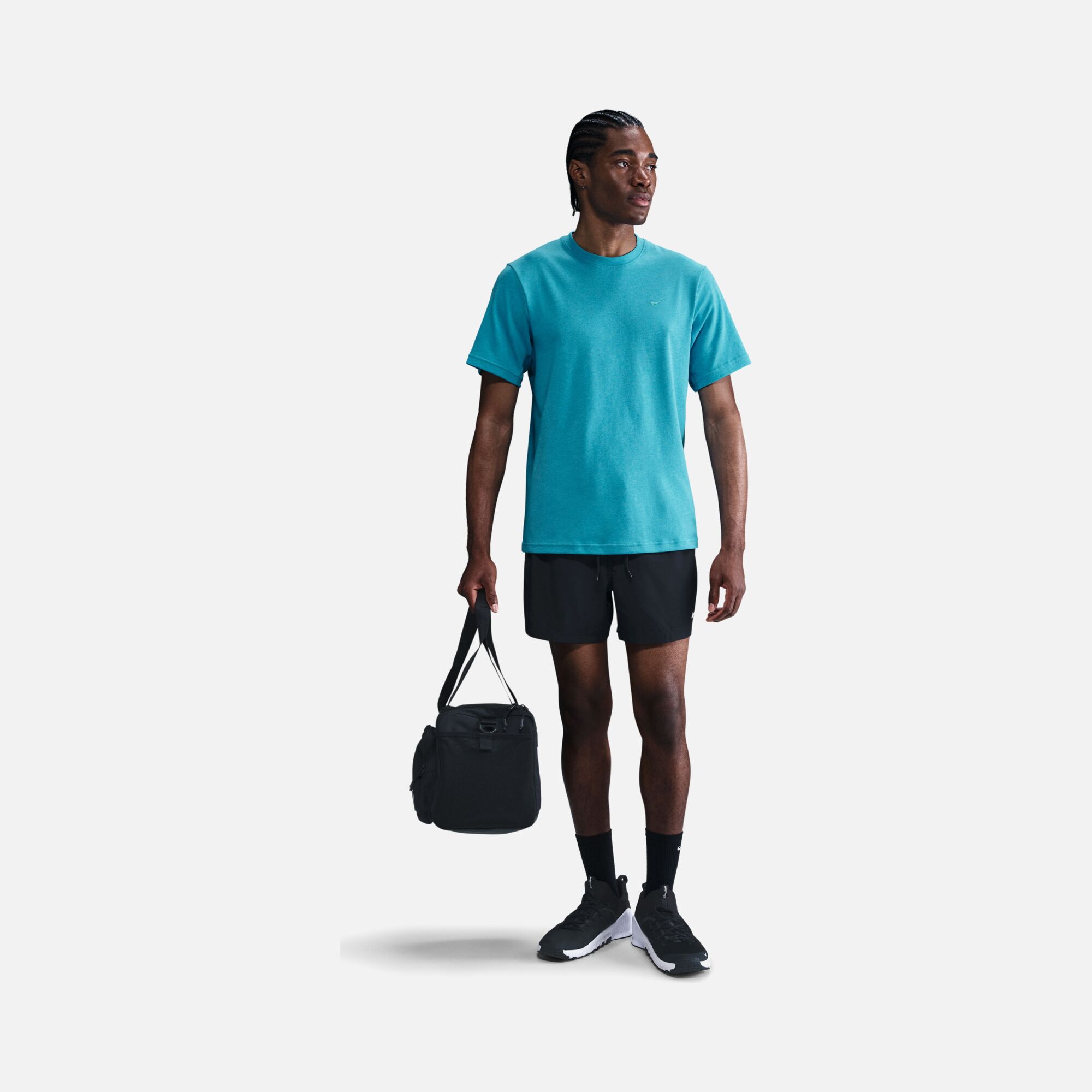 Nike Dri-Fit Primary Statement Versatile Fitness Training Short-Sleeve Erkek Tişört