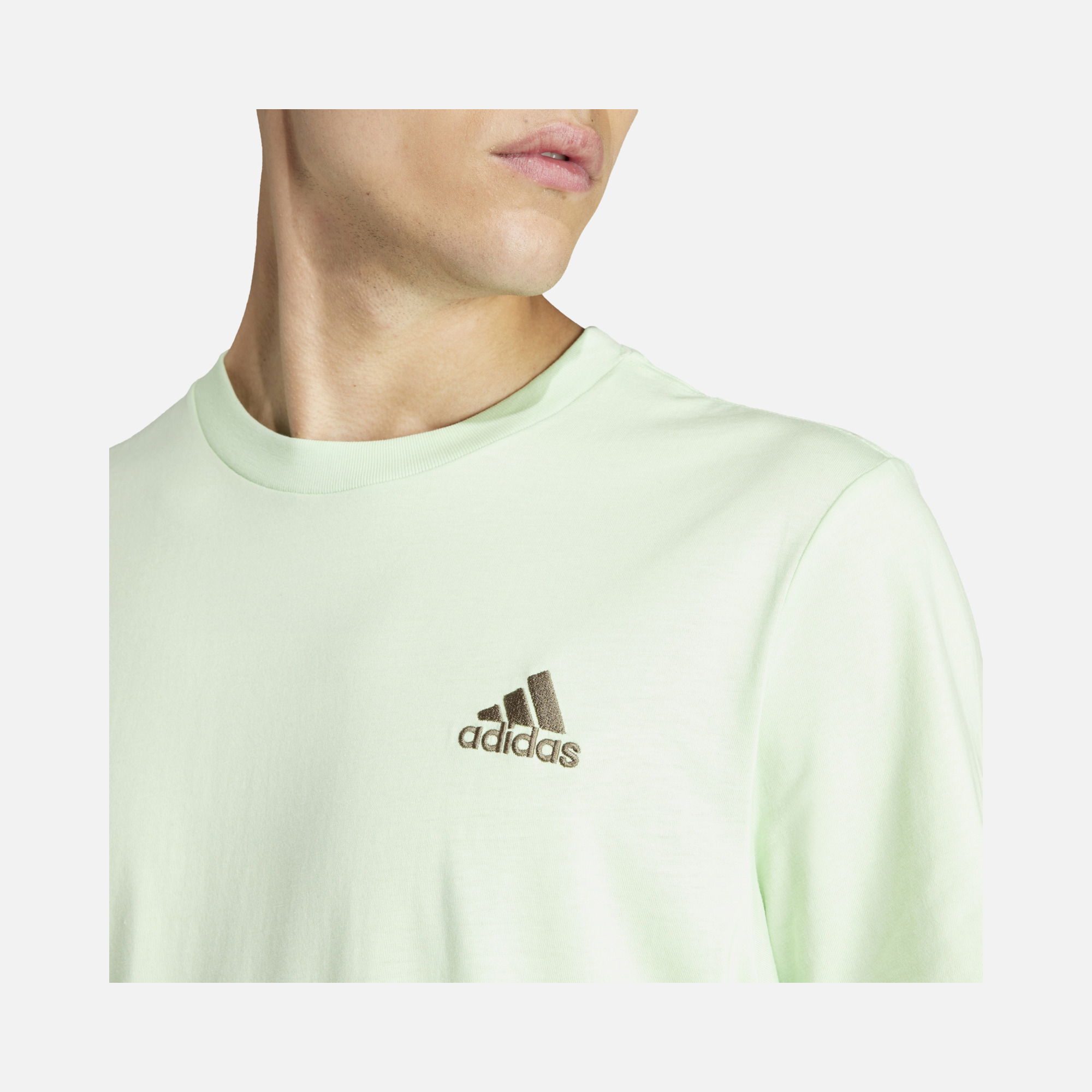adidas Essentials Single Jersey Embroidered Small Logo Short-Sleeve Erkek Tişört
