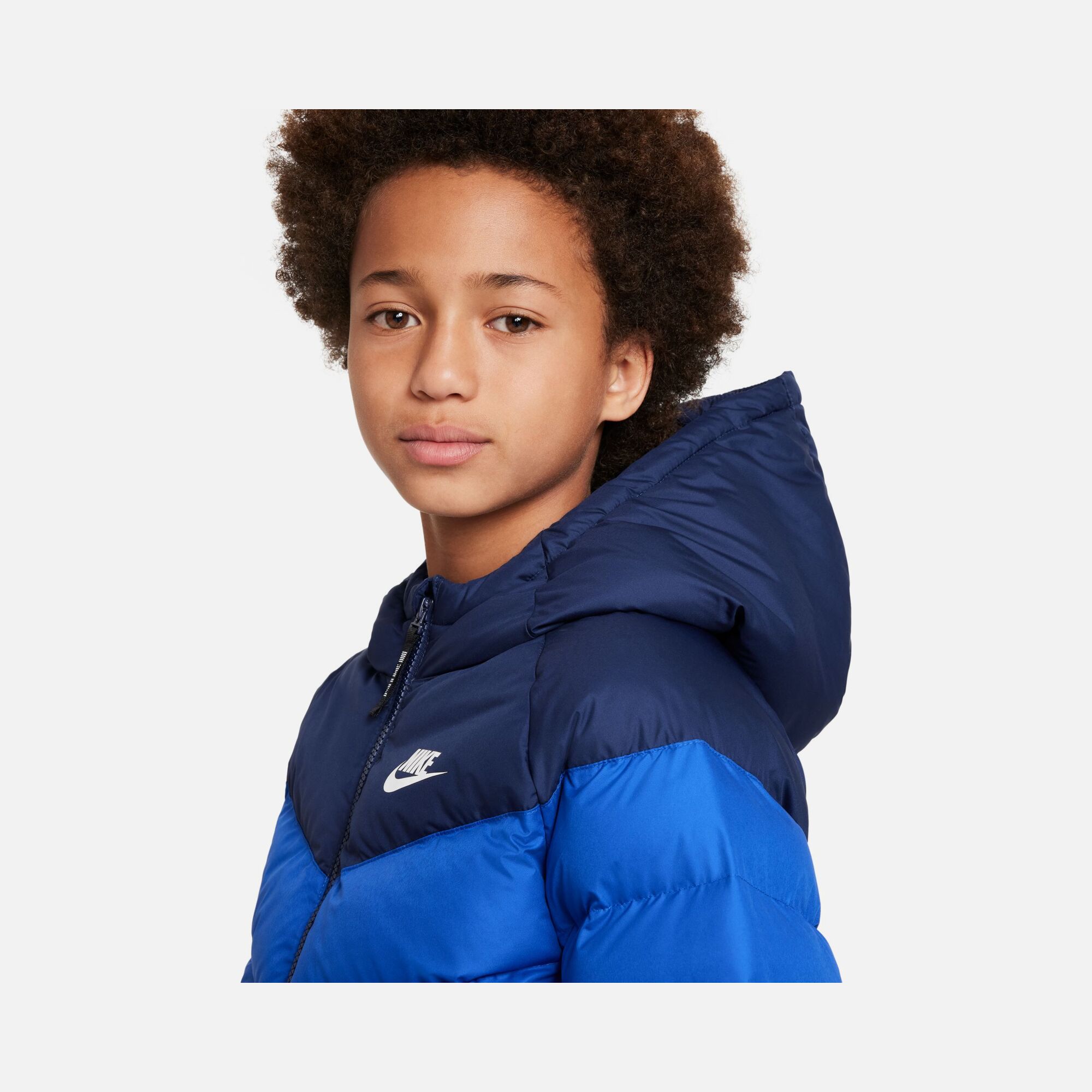 Nike Sportswear Synthetic-Fill FW22 Full-Zip Hoodie Çocuk Mont