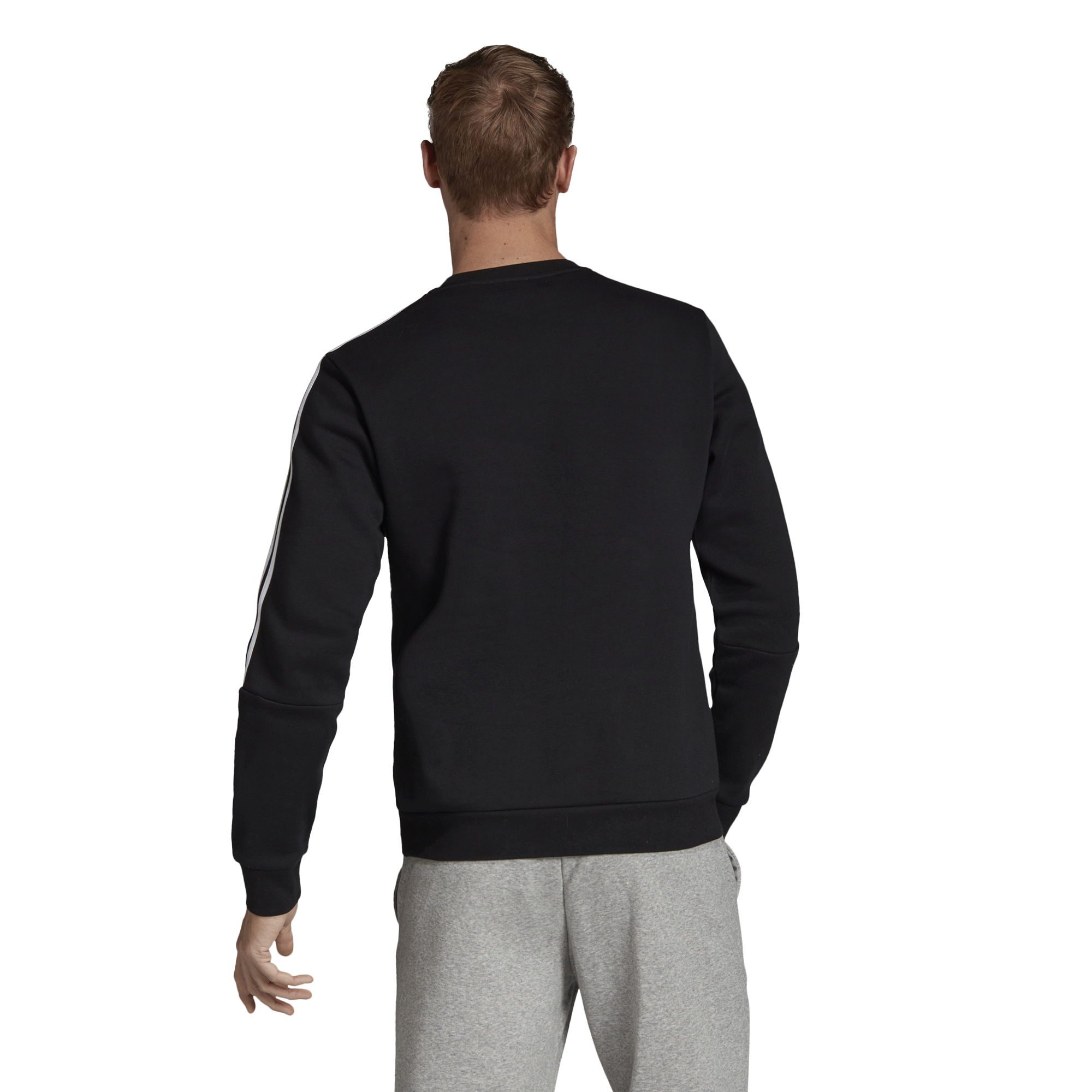 adidas 3-Stripes Crew Erkek Sweatshirt