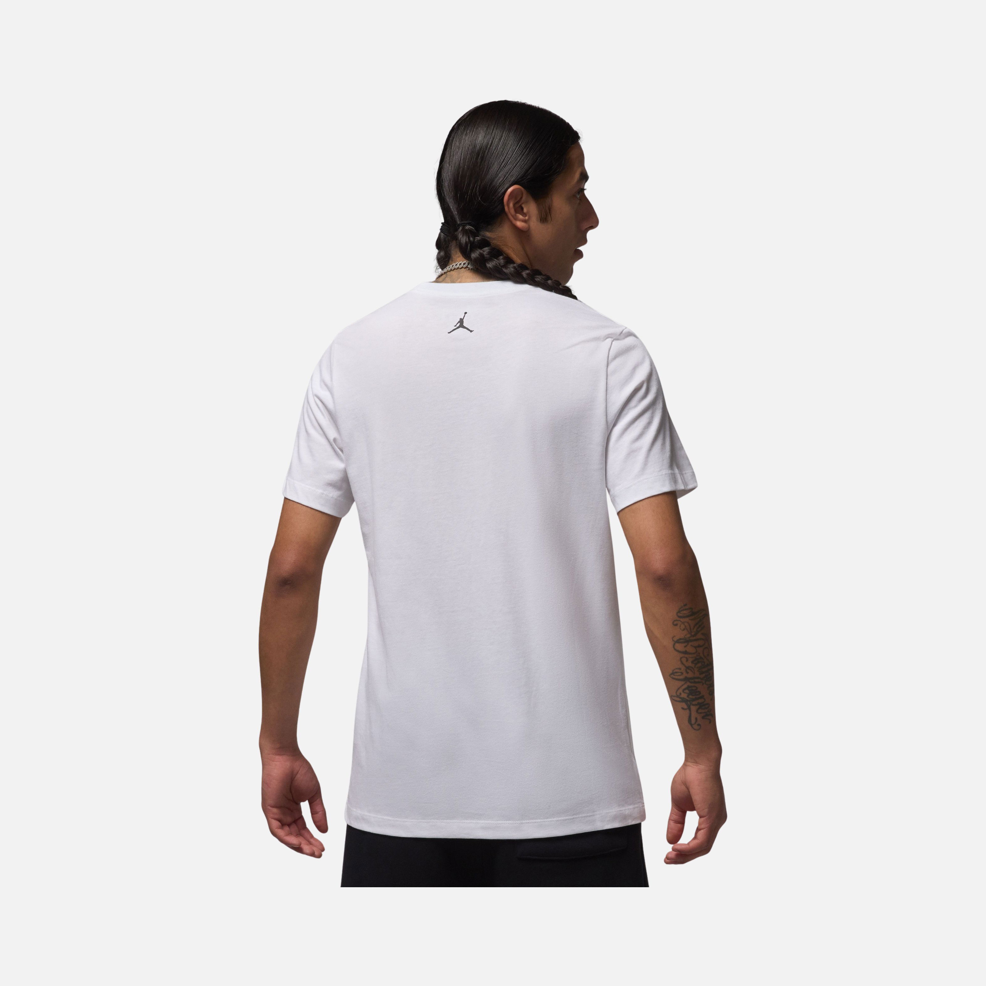 Nike MJ Flt Ess Air Jordan 1 Ss Crew Erkek Tişört