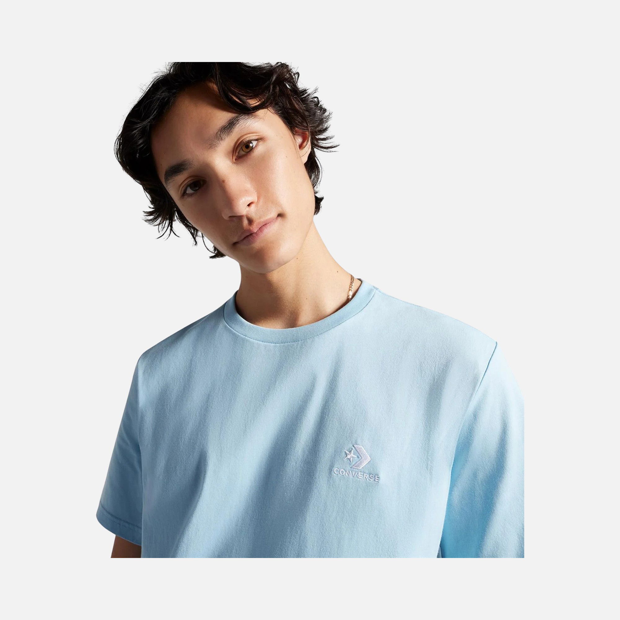 Converse Go To Embroidered Star Chevron Standard Fit Short-Sleeve Unisex Tişört