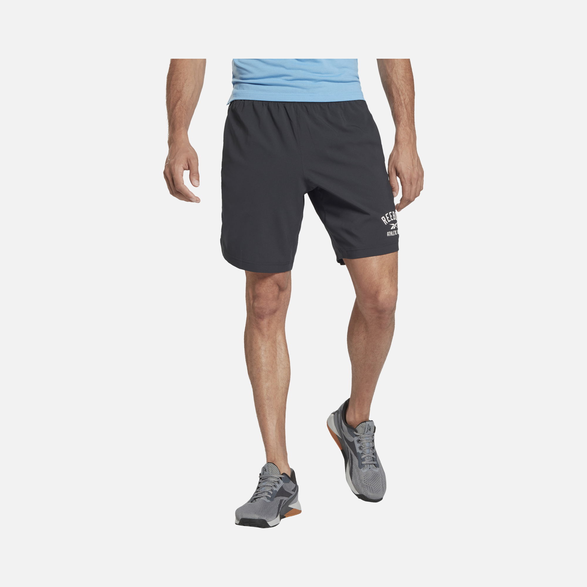 Reebok Workout Woven Graphic Training Erkek Şort