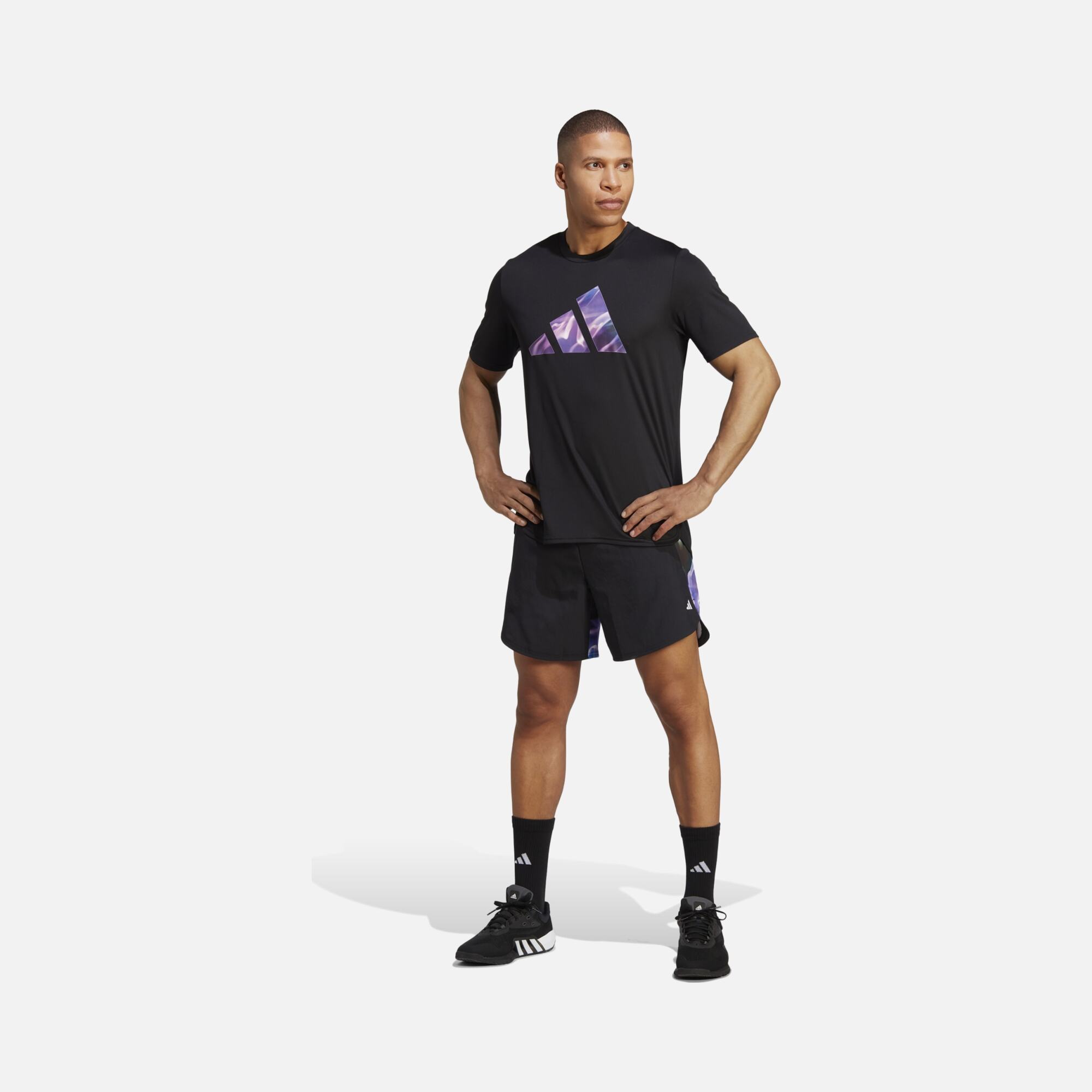 adidas Designed for Movement HIIT Gym & Training Short-Sleeve Erkek Tişört