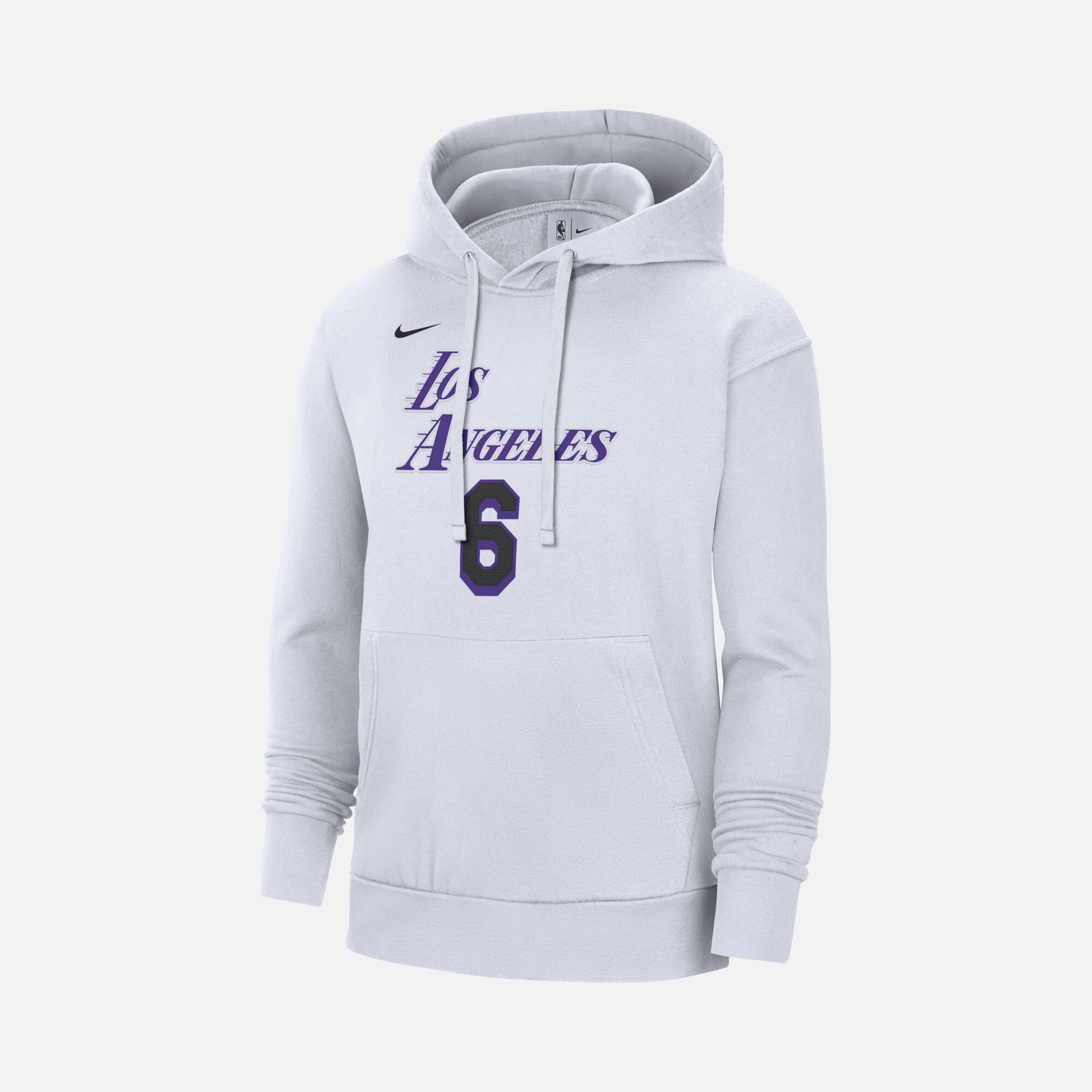Nike Log Angeles Lakers LeBron James City Edition NBA Fleece N&N Hoodie Erkek Sweatshirt