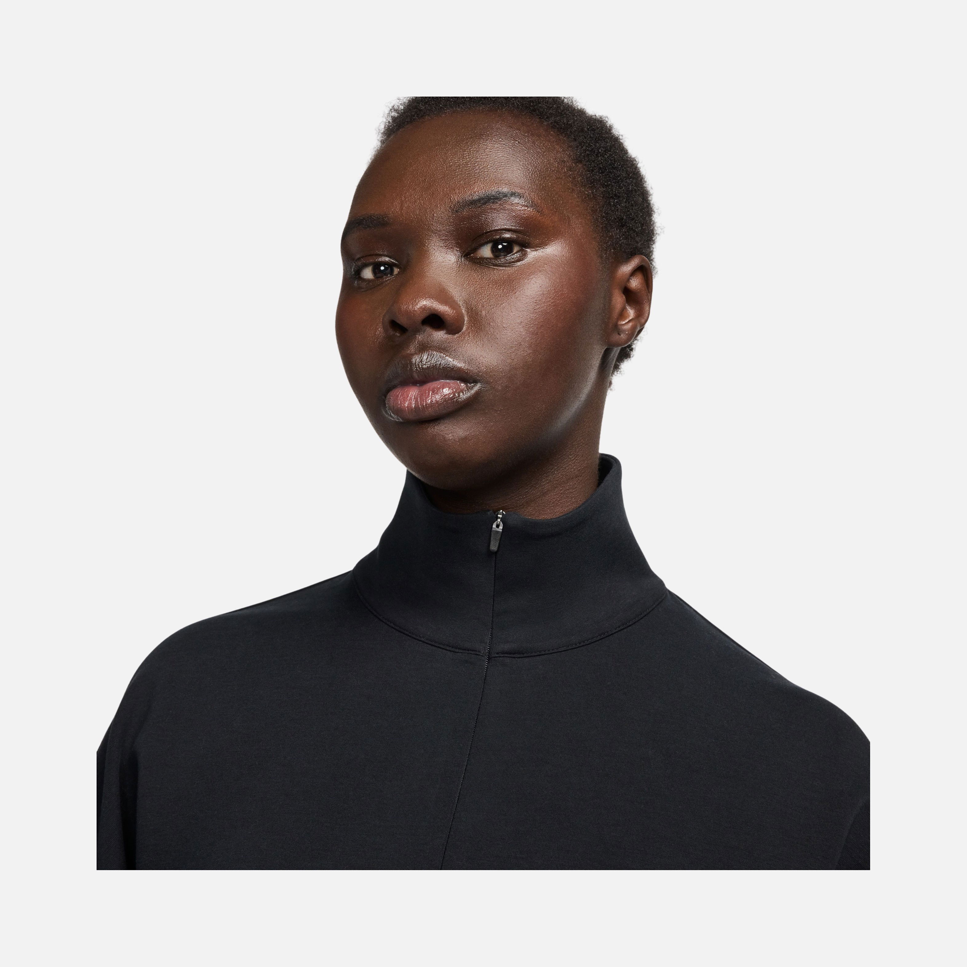 Nike 24.7 Dri-Fit Half-Zip Soft Knit Training Kadın Sweatshirt