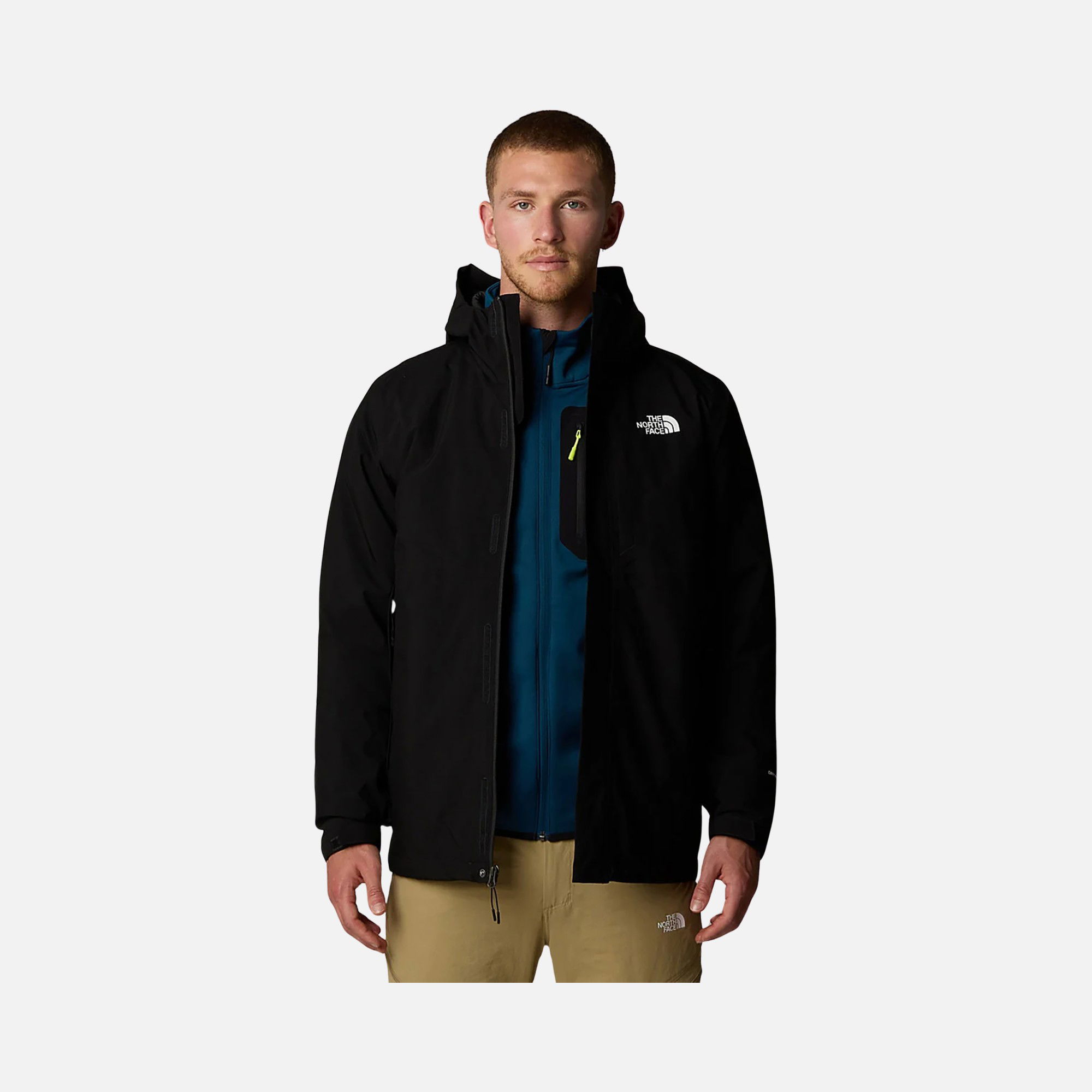 North Face Carto Triclimate DryVent™ PrimaLoft® 3-in-1 Full-Zip Hoodie Erkek Mont