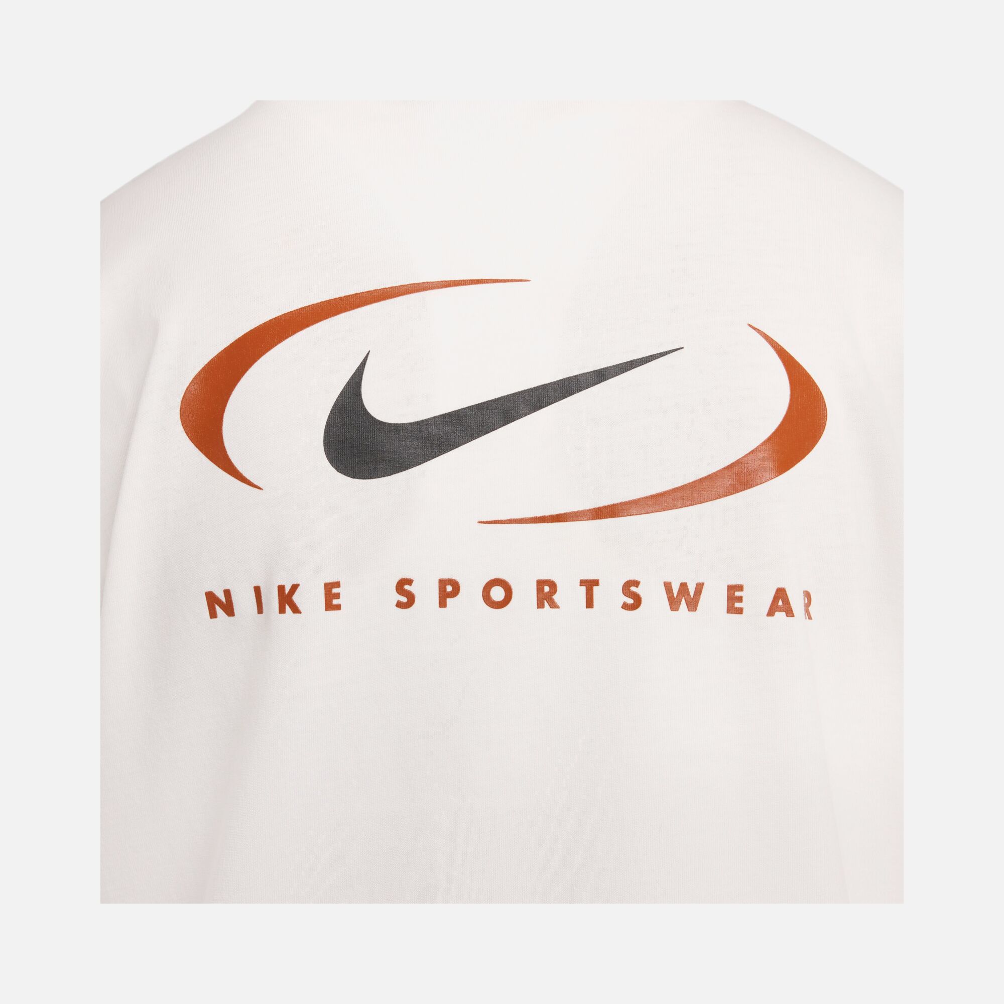 Nike Sportswear Swoosh Printed Boyfriend Short-Sleeve Kadın Tişört