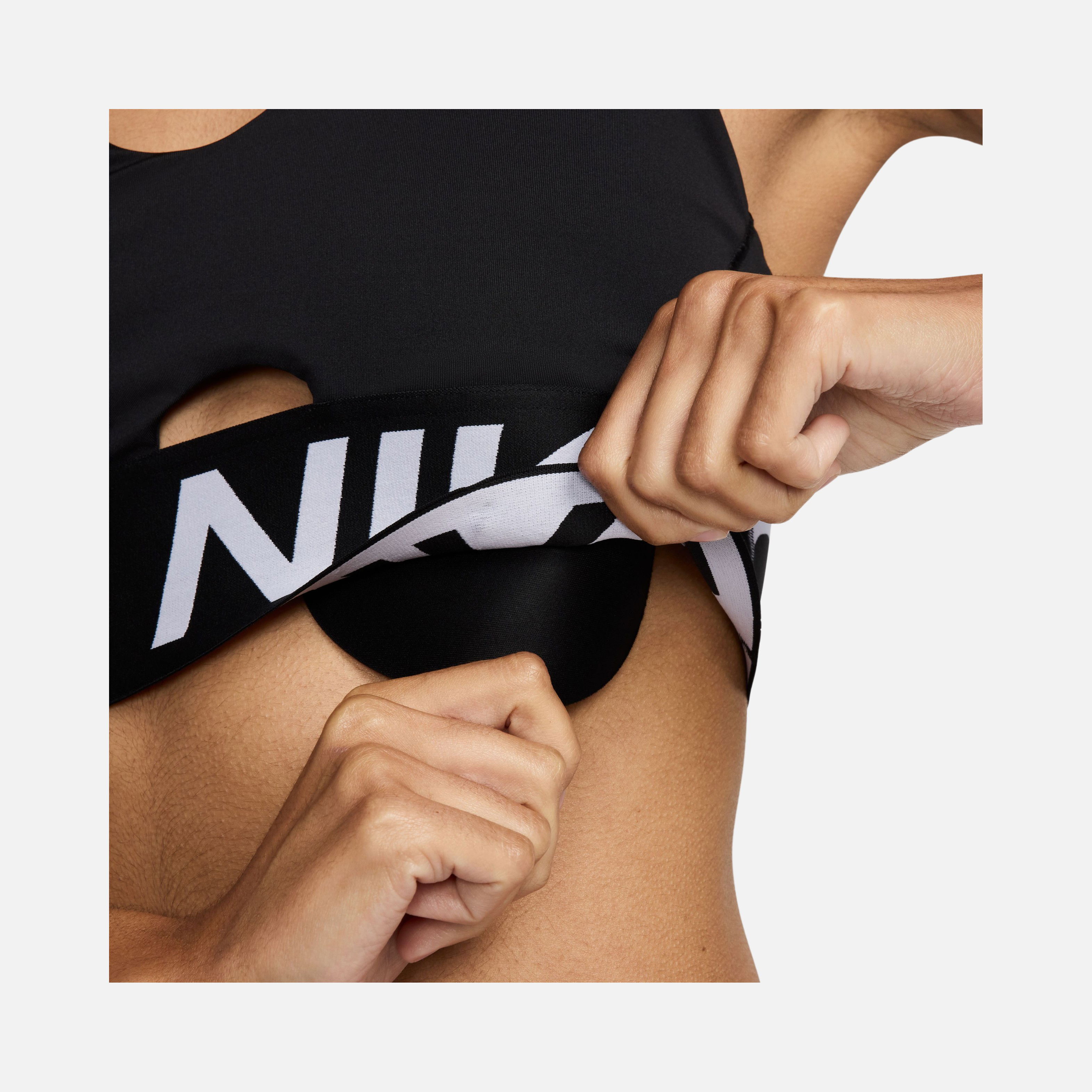 Nike Pro Indy Plunge Medium-Support Padded Training Kadın Bra