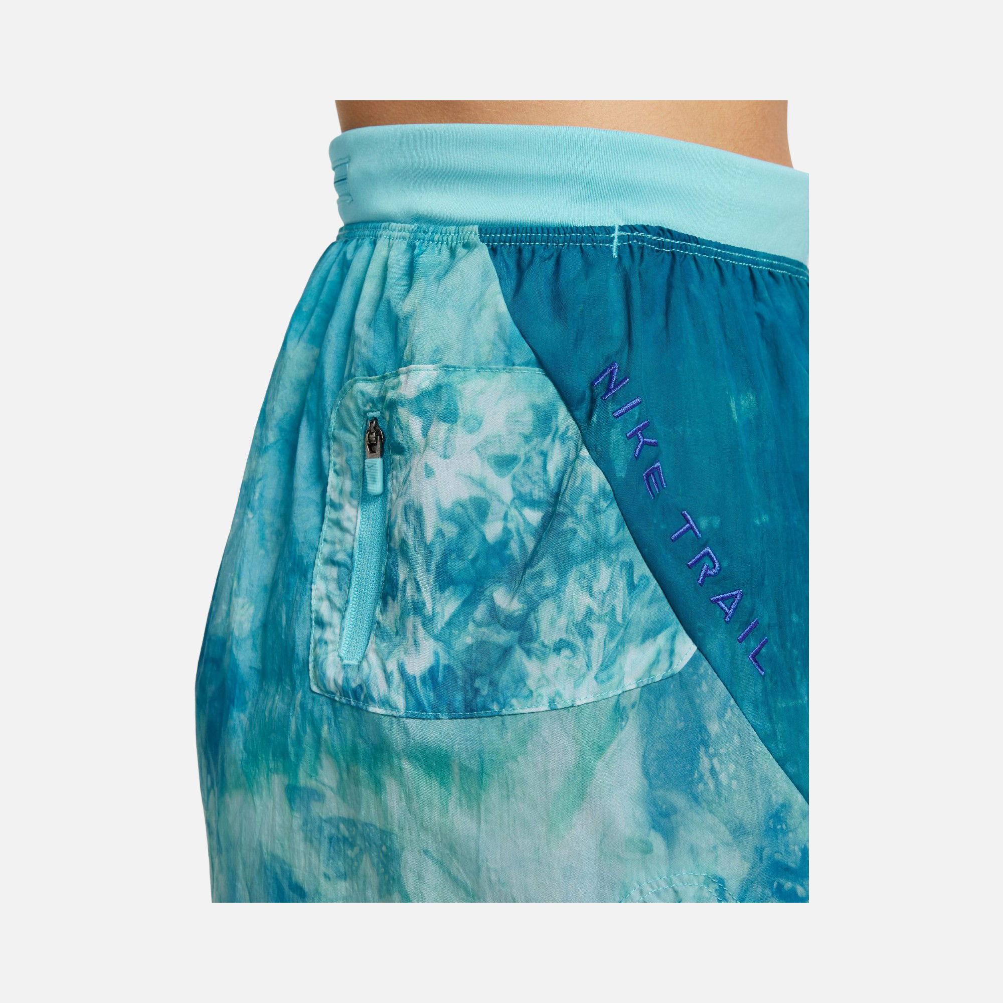 Nike Dri-Fit Repel Mid-Rise 3" Brief-Lined Trail Running Kadın Şort