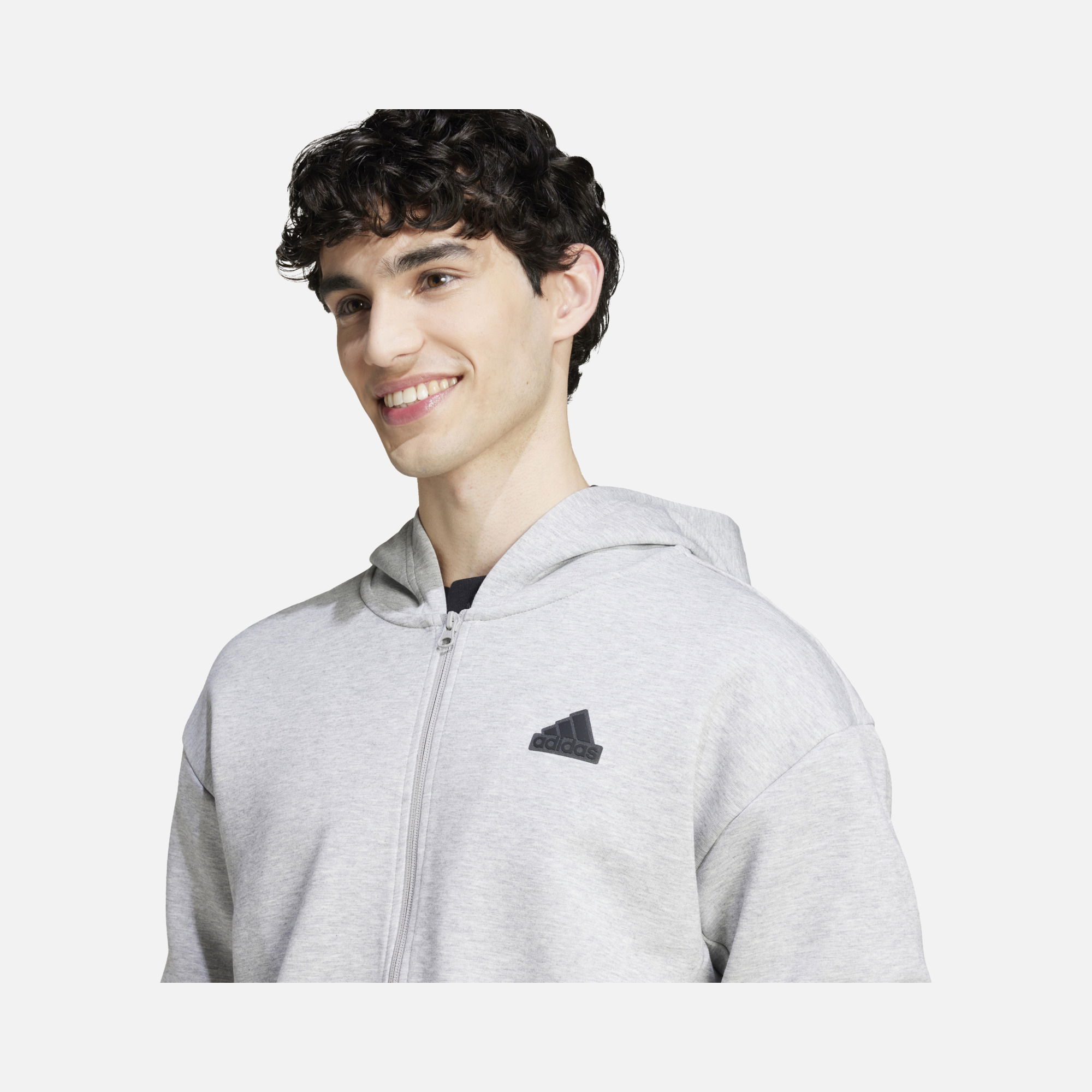 adidas Sportswear Future Icons Doubleknit FW24 Full-Zip Hoodie Erkek Sweatshirt