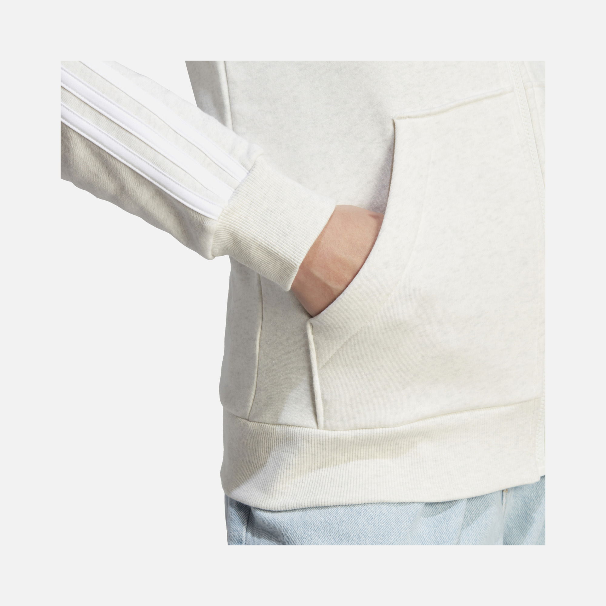 adidas Sportswear 3-Stripes Full-Zip Fleece Kadın Ceket