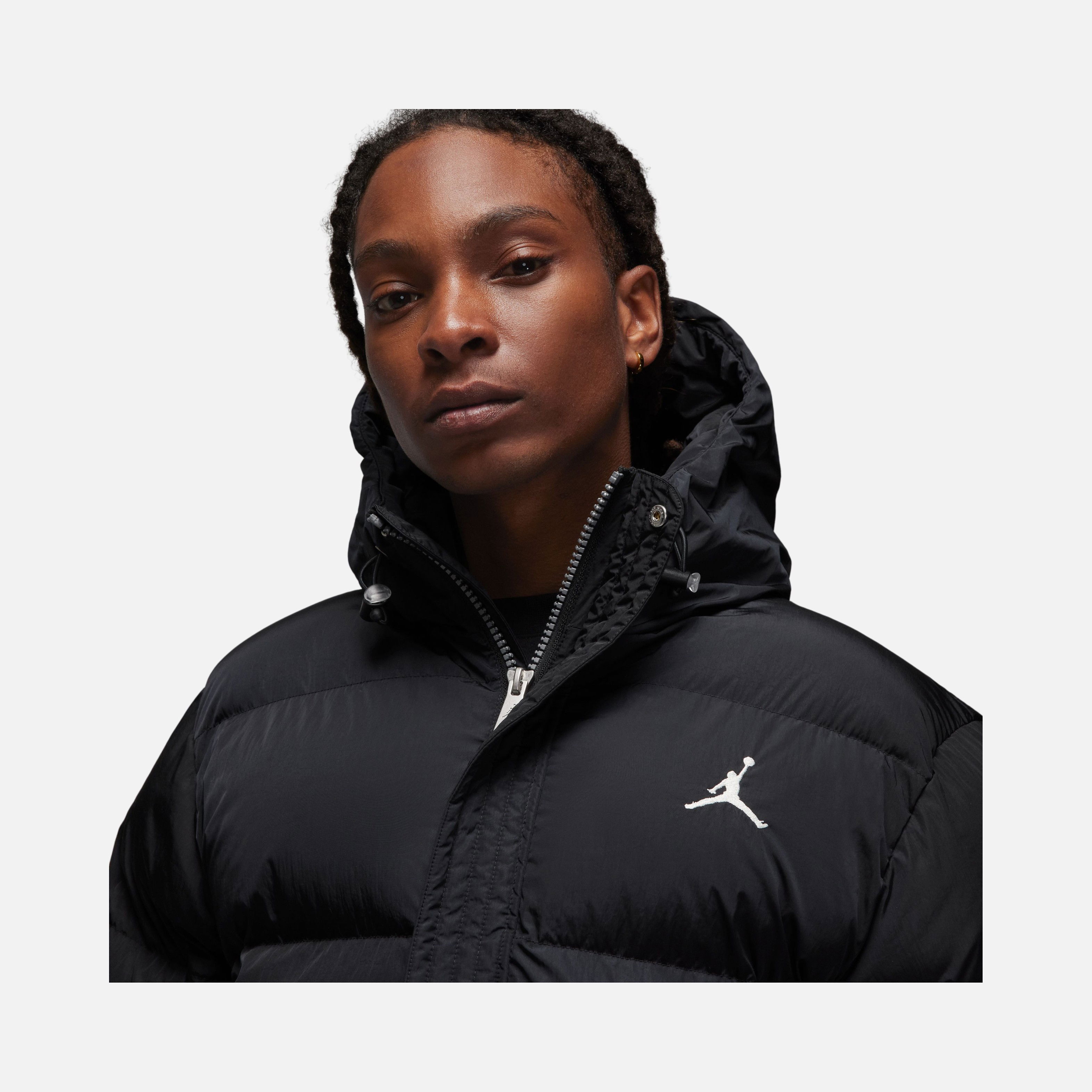 Nike Jordan Essentials Statement Puffer Full-Zip Hoodie Erkek Mont