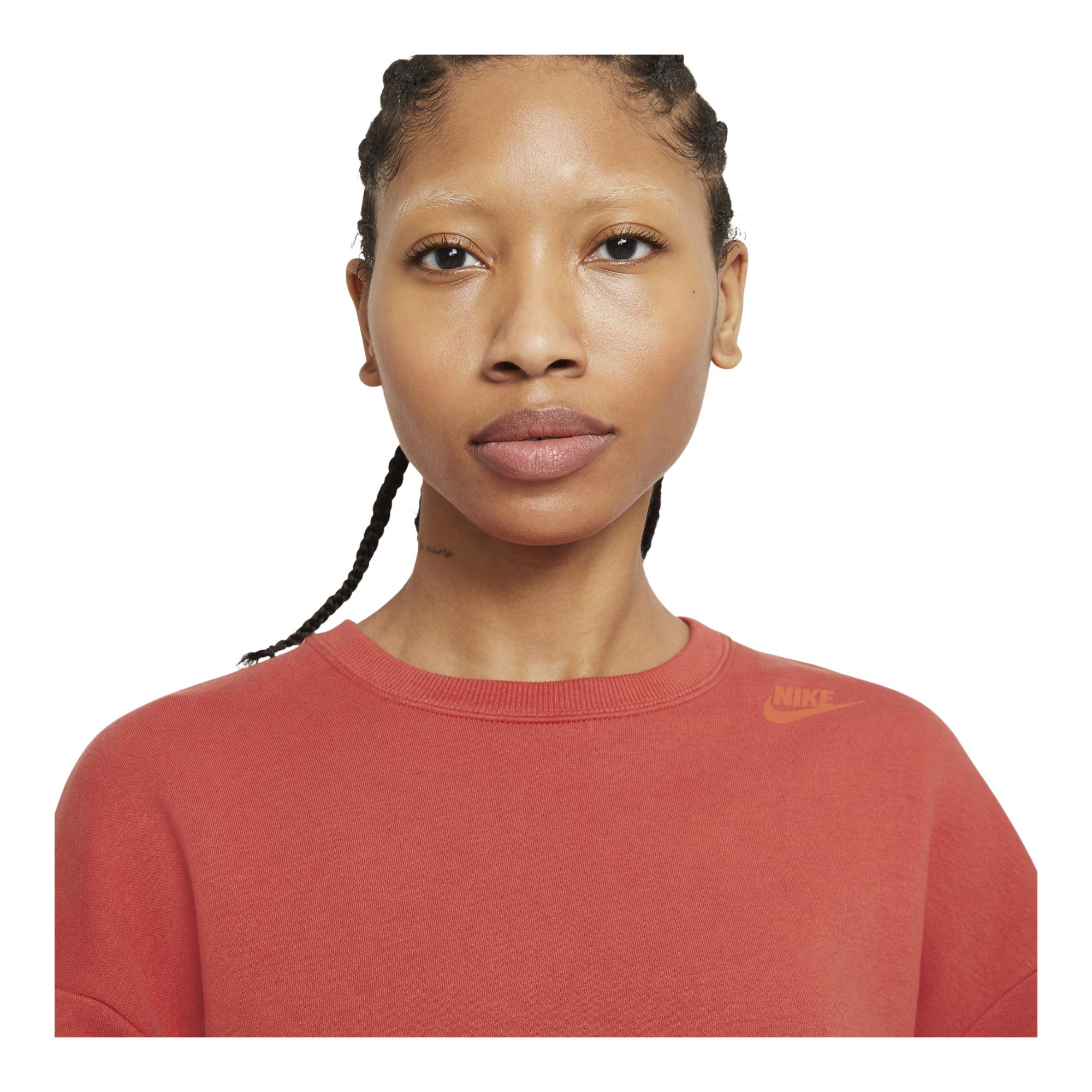 Nike Sportswear Fleece Urban Utility Crop Crew Kadın Sweatshirt