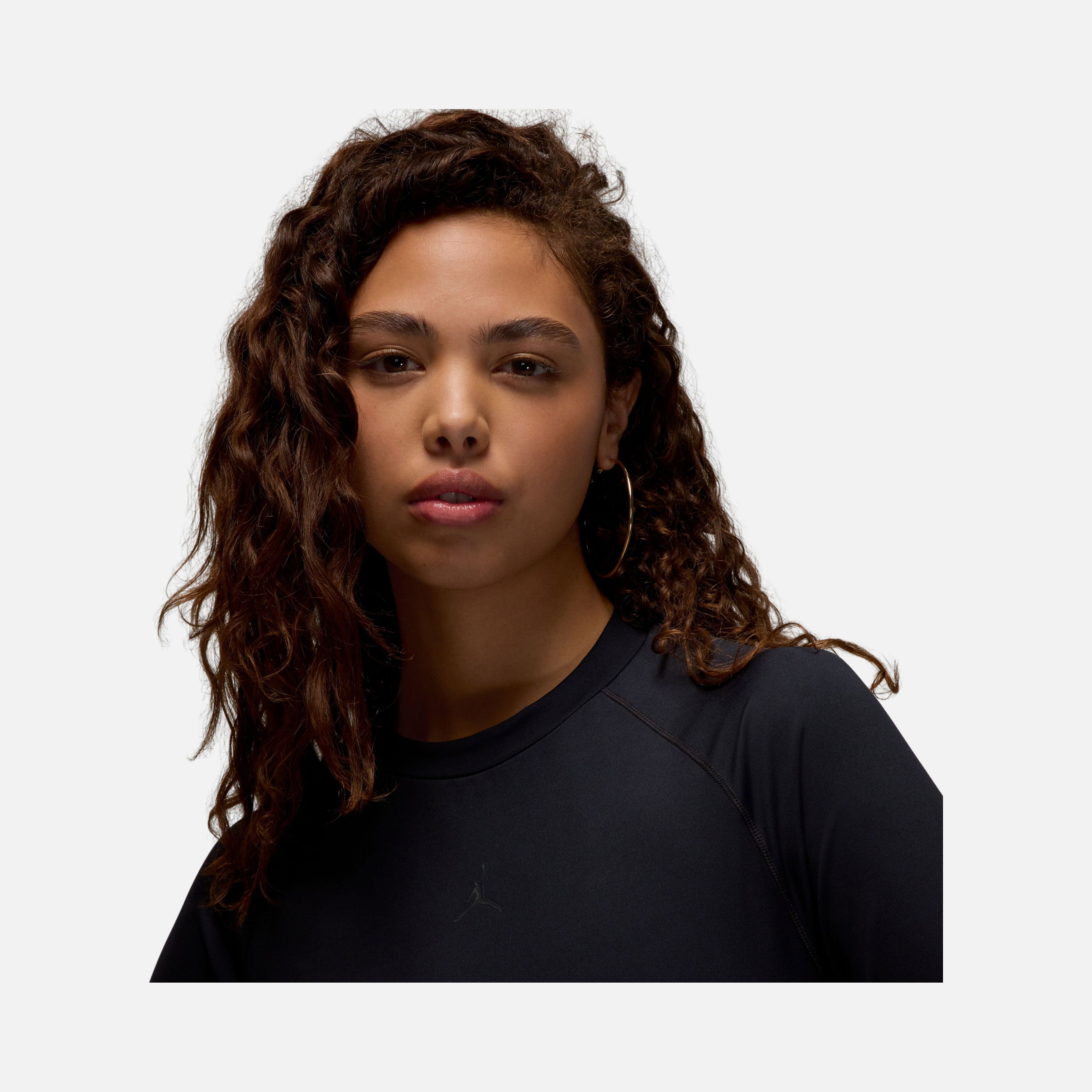 Nike Dri-Fit Jordan Sport Bodycon Training Long-Sleeve Kadın Tişört