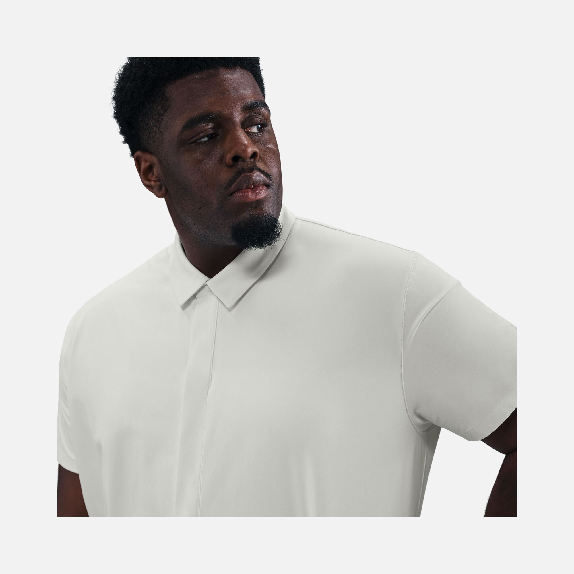 Nike Dri-fit 24.7 Ps Ss Button Down Erkek Tişört