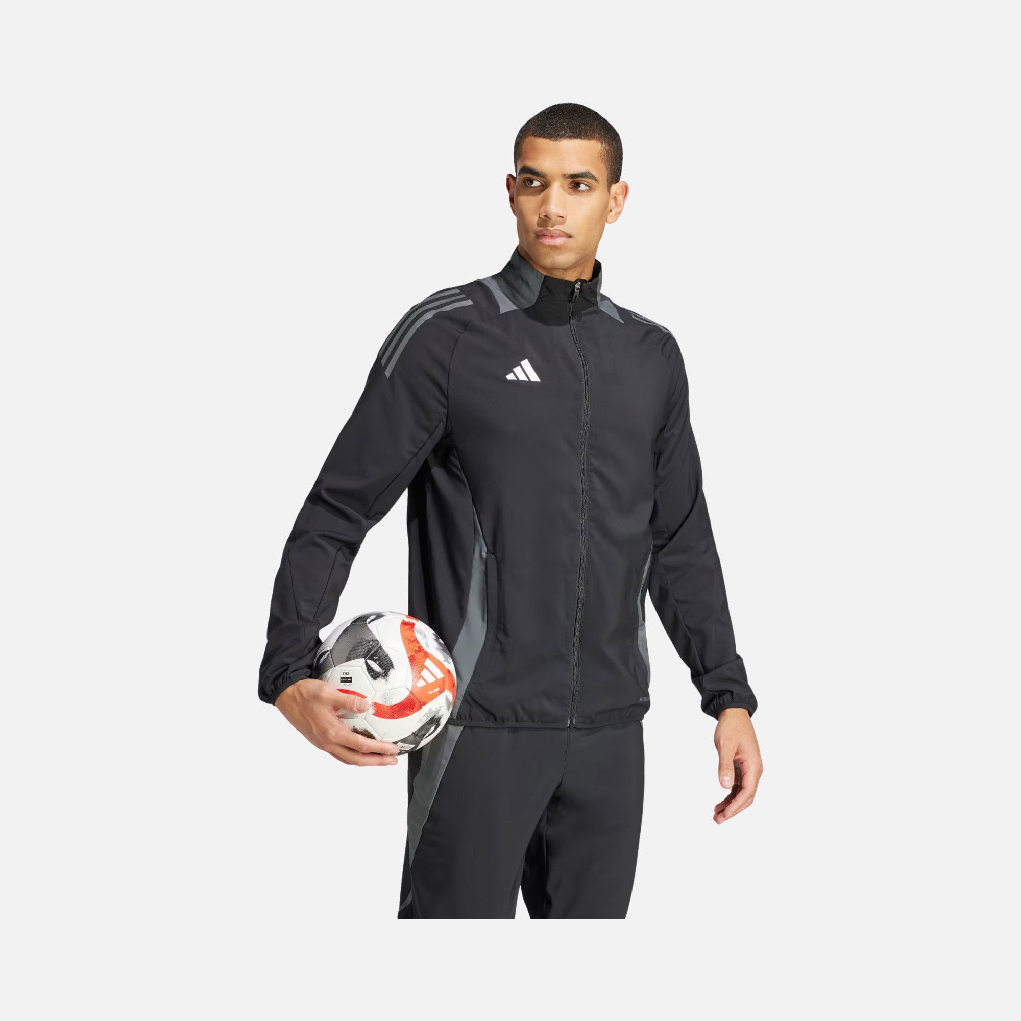 adidas AEROREADY Tiro 24 Competition Presentation Full-Zip Erkek Sweatshirt